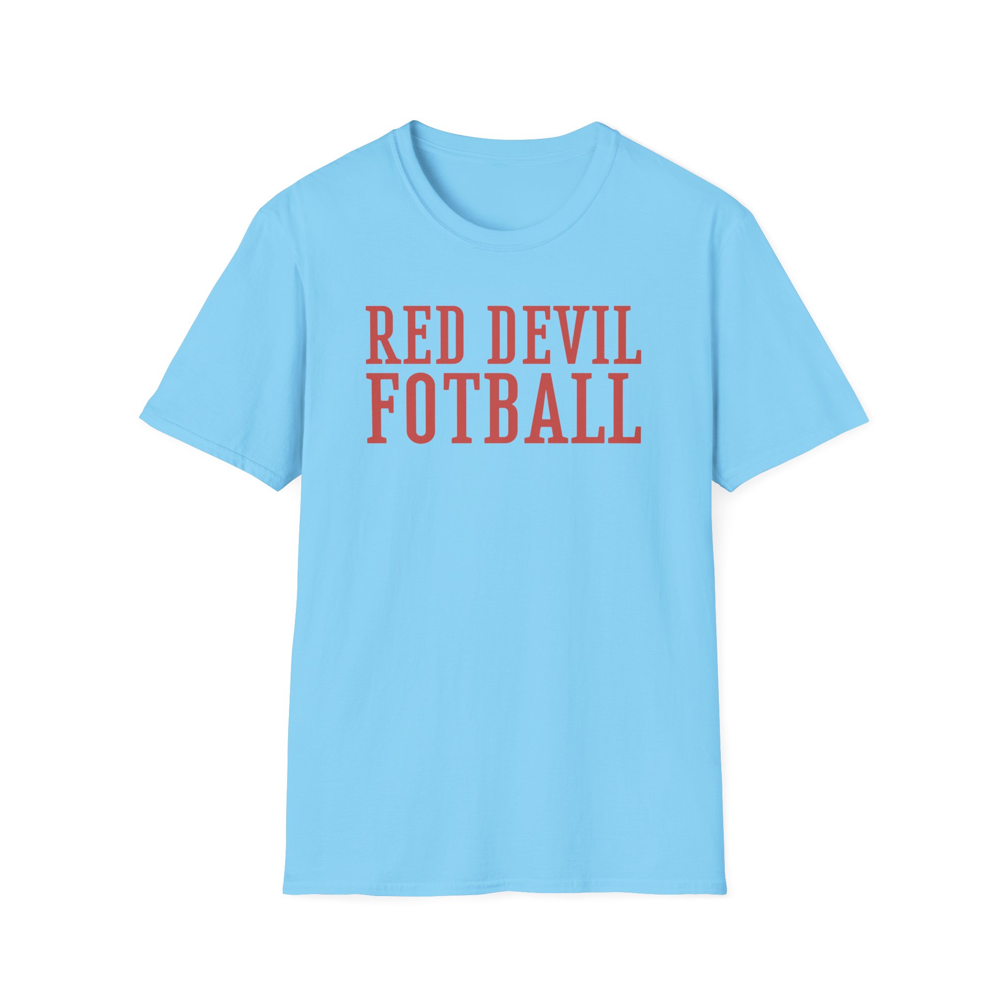 Shaboozey Red Devil Football Unisex Softstyle T-Shirt