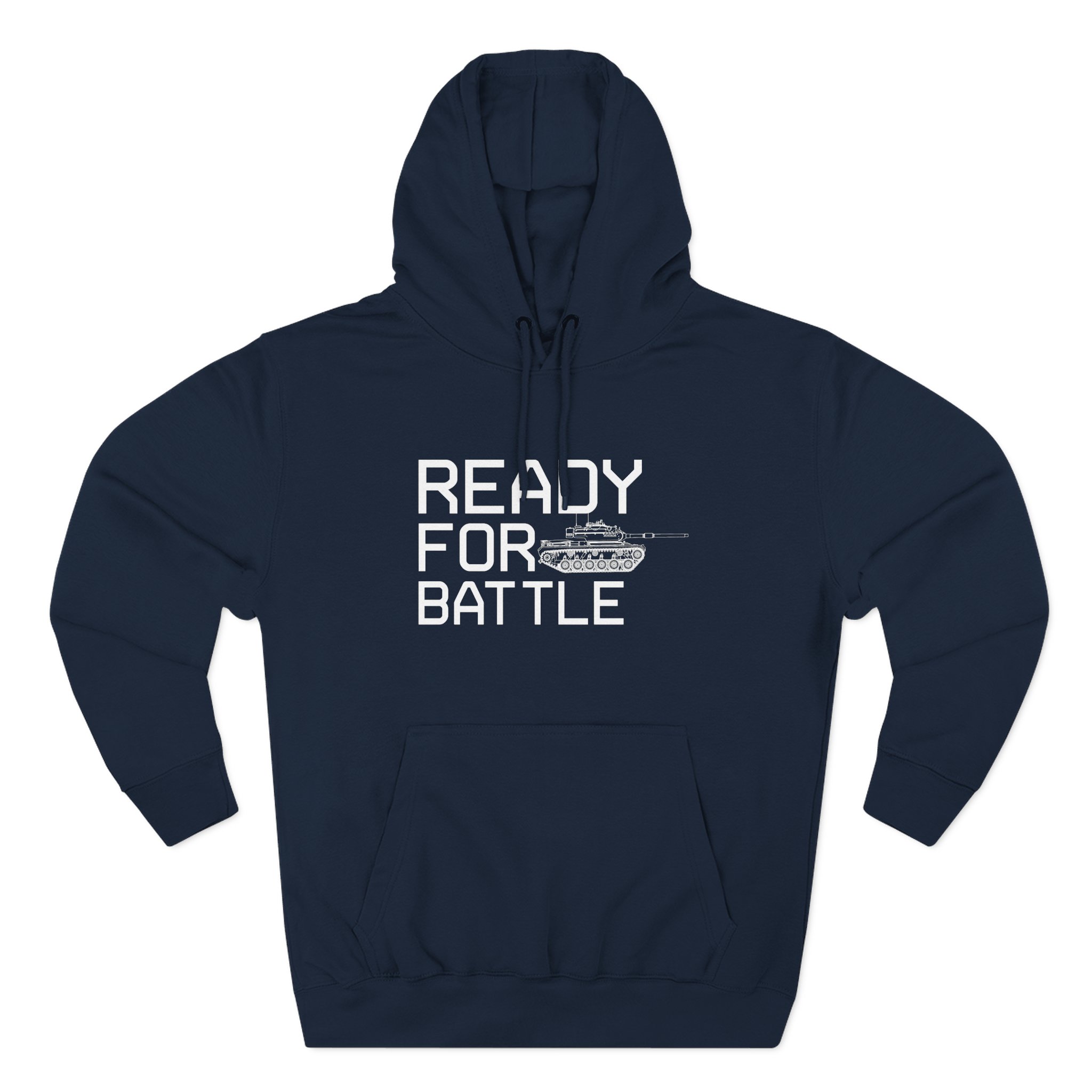 World of Tank Ready for Battle Three-Panel Fleece Hoodie