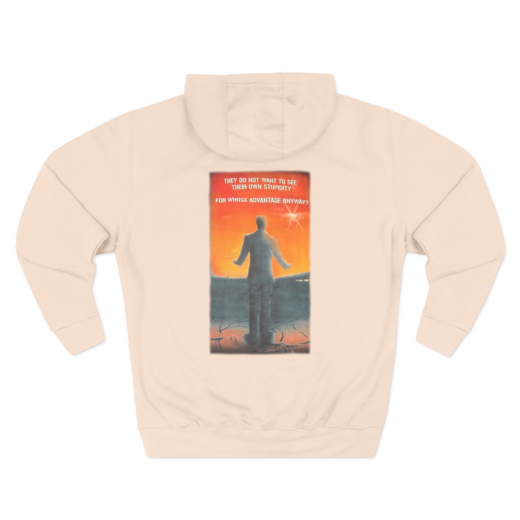 Xentrix For Whose Advantage Three-Panel Fleece Hoodie