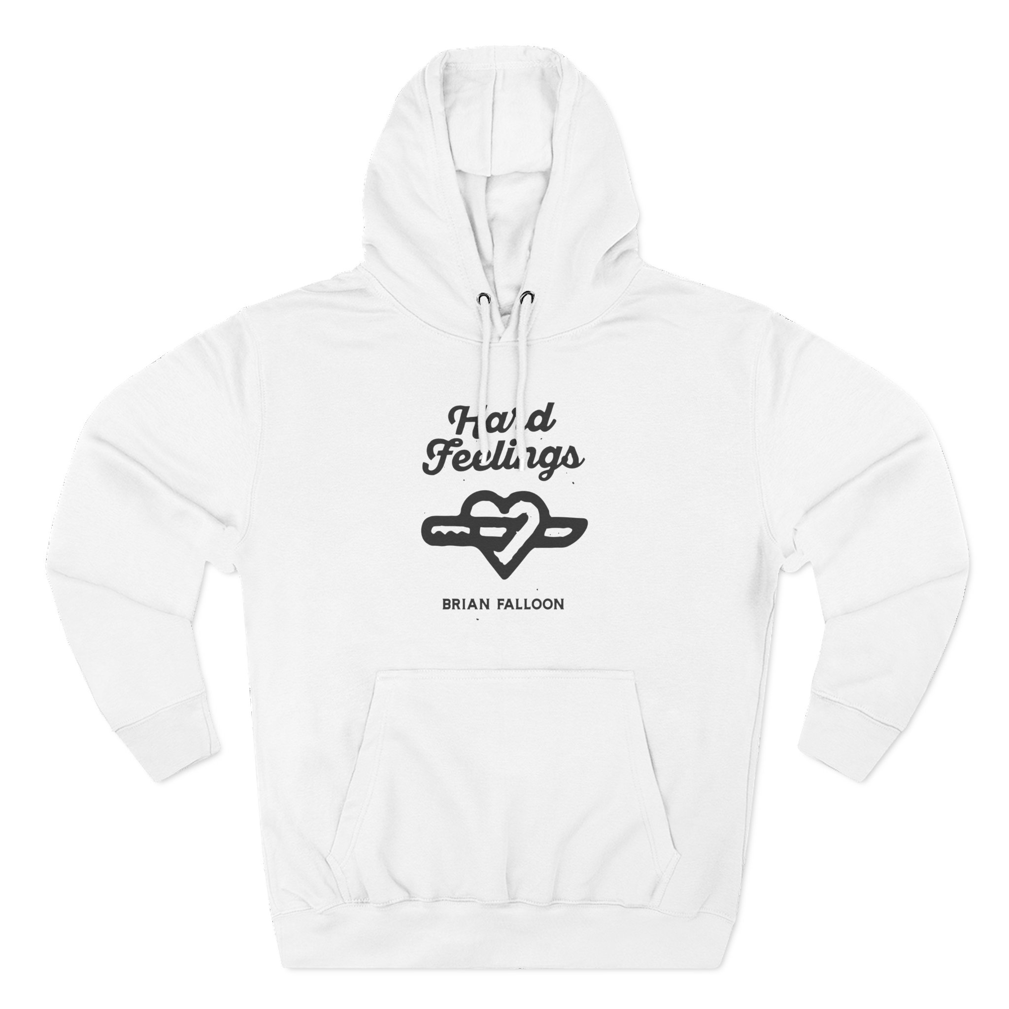 Brian Fallon Hard Feelings Three-Panel Fleece Hoodie