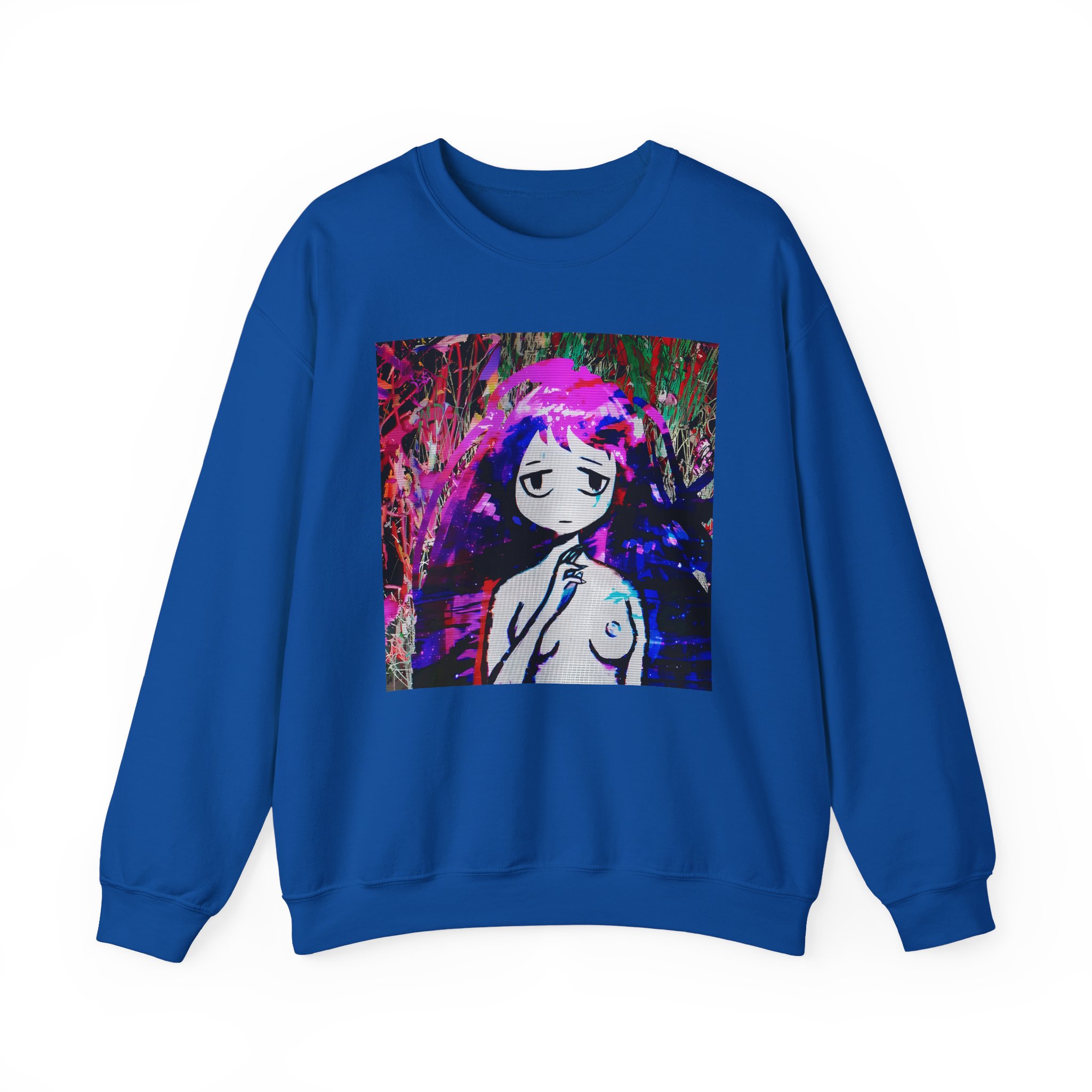 Sewerslvt Draining Love Story 1 Album Cover Unisex Heavy Blendâ„¢ Crewneck Sweatshirt