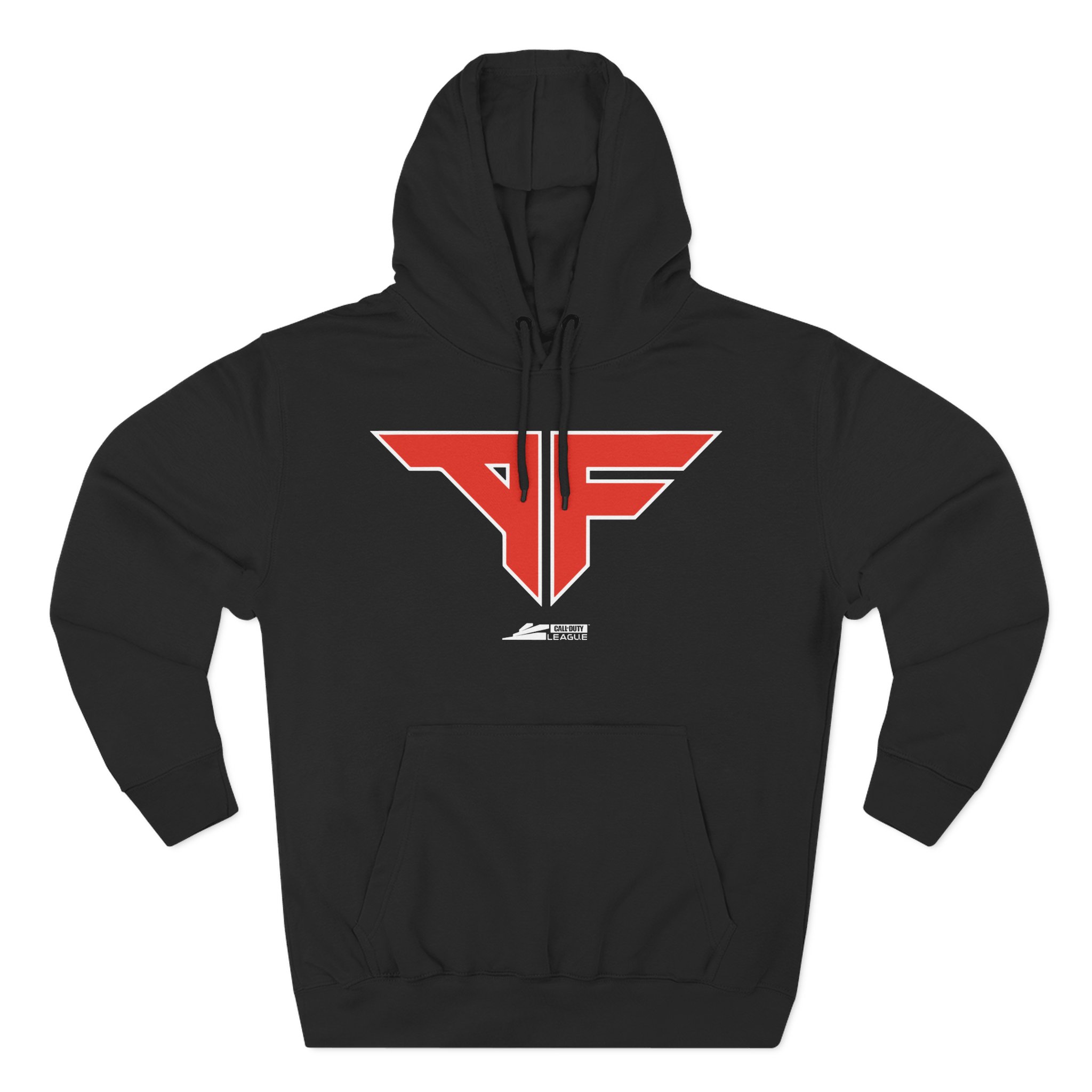 Three-Panel Fleece Hoodie