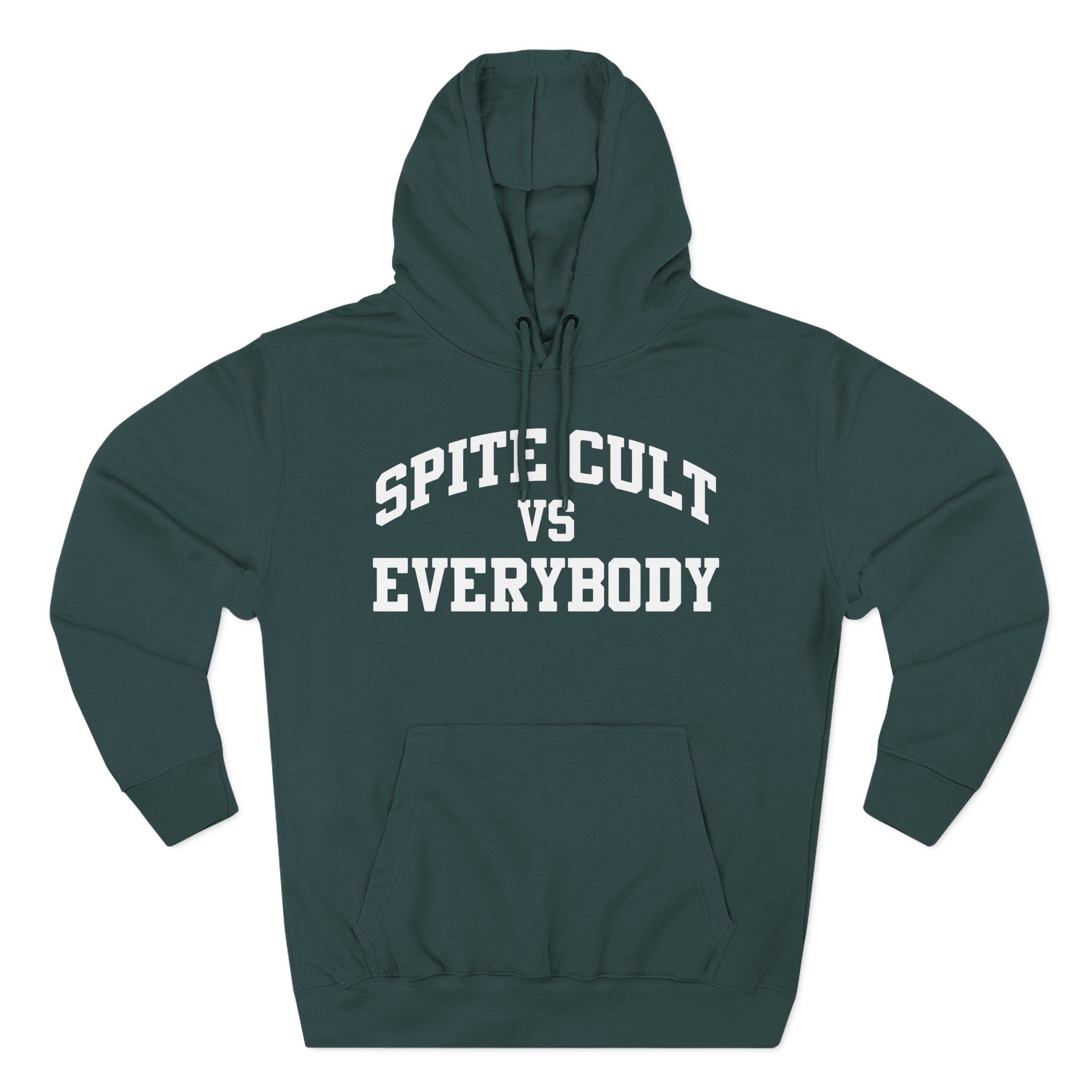 Spite Sc vs Everybody Three-Panel Fleece Hoodie