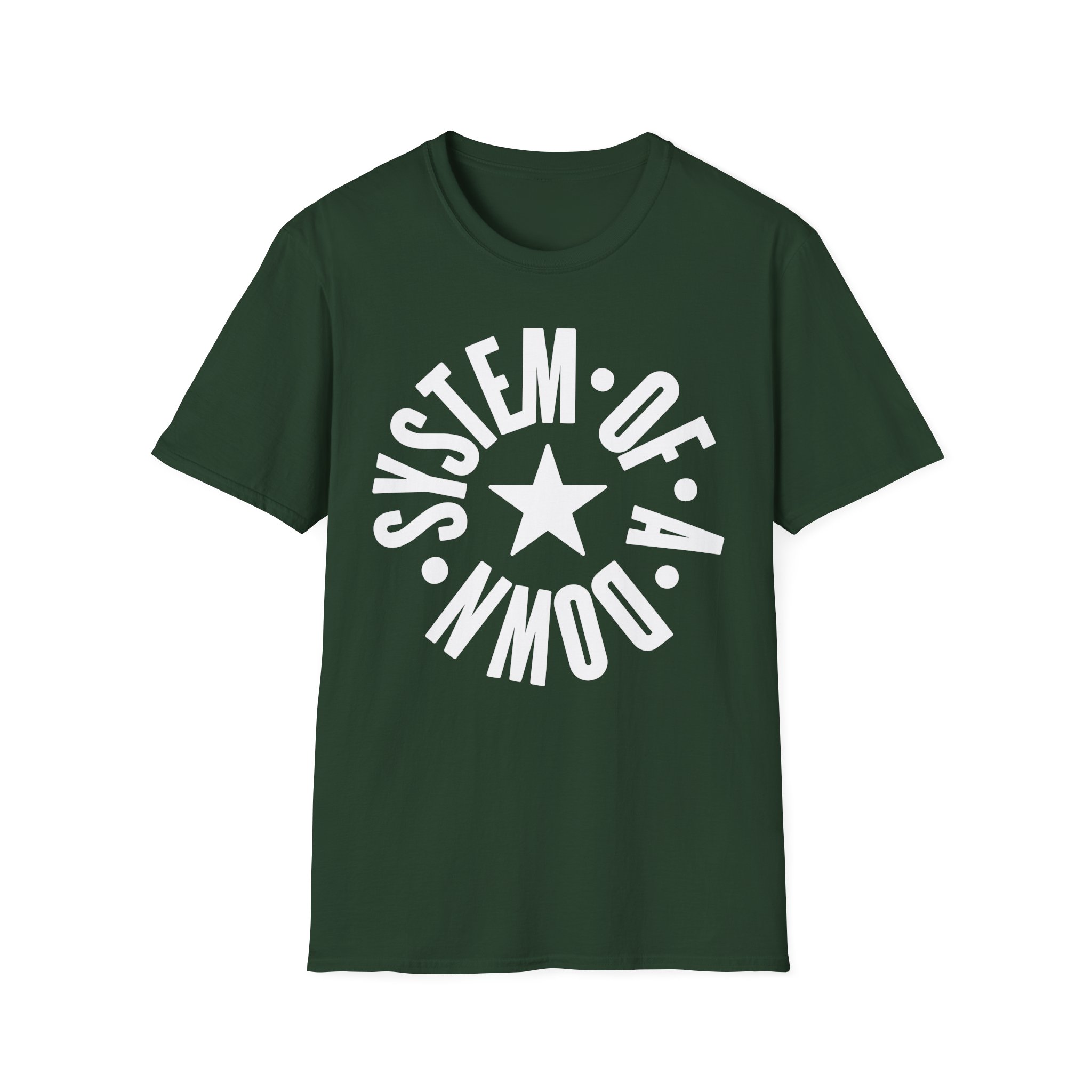 System of a Down Full Circle Logo Kids Unisex Softstyle T-Shirt