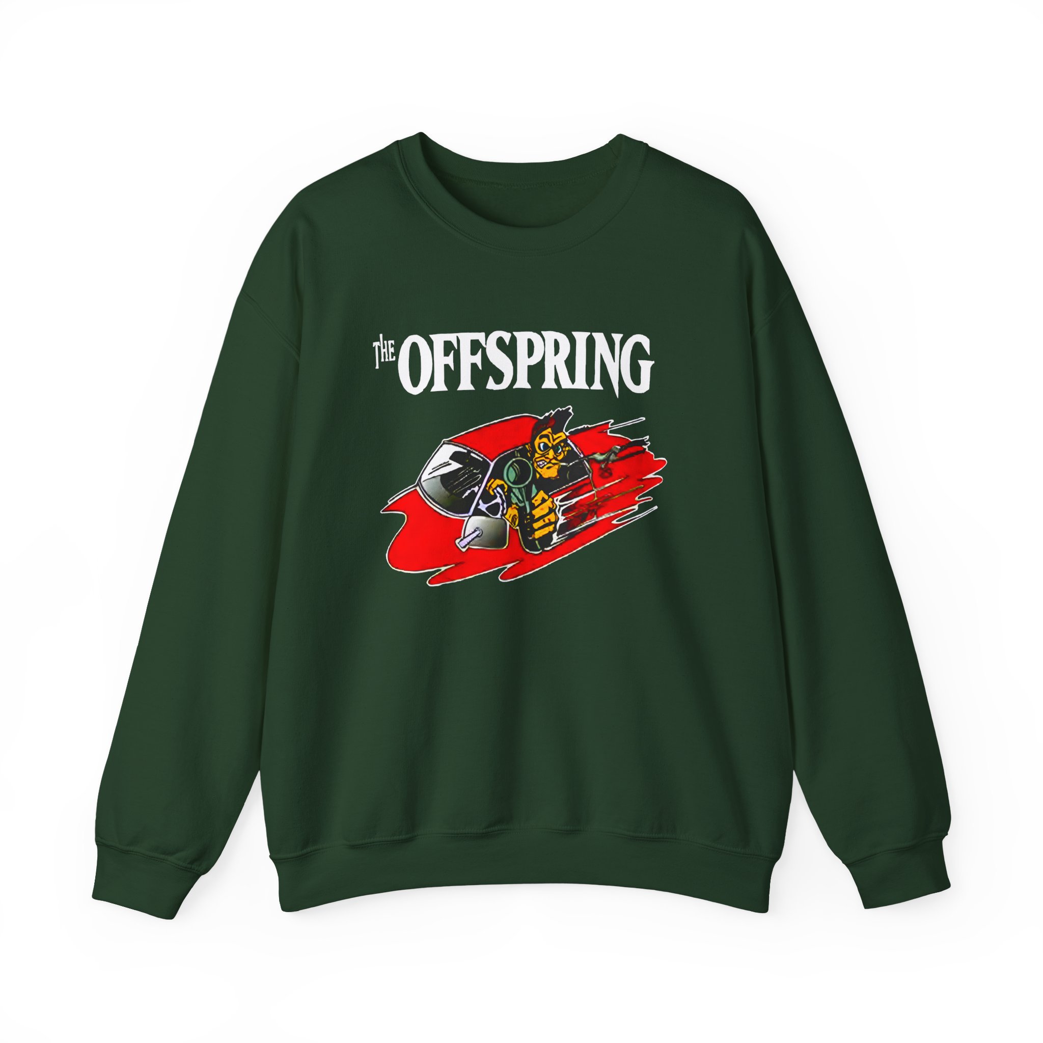 The Offspring Bad Habit Unisex Heavy Blendâ„¢ Crewneck Sweatshirt