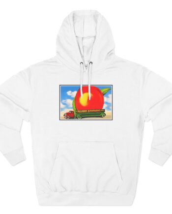 The Allman Brothers Eat a Peach Album Art Three-Panel Fleece Hoodie