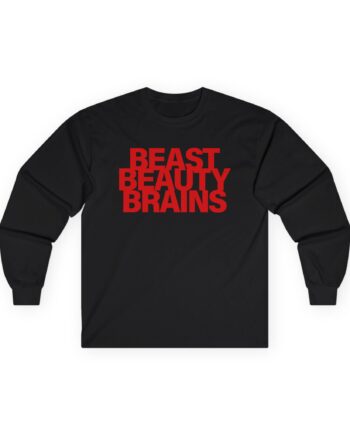 Ilona Maher Beast Beauty Brains Iconic Unisex Ultra Cotton Long Sleeve Tee