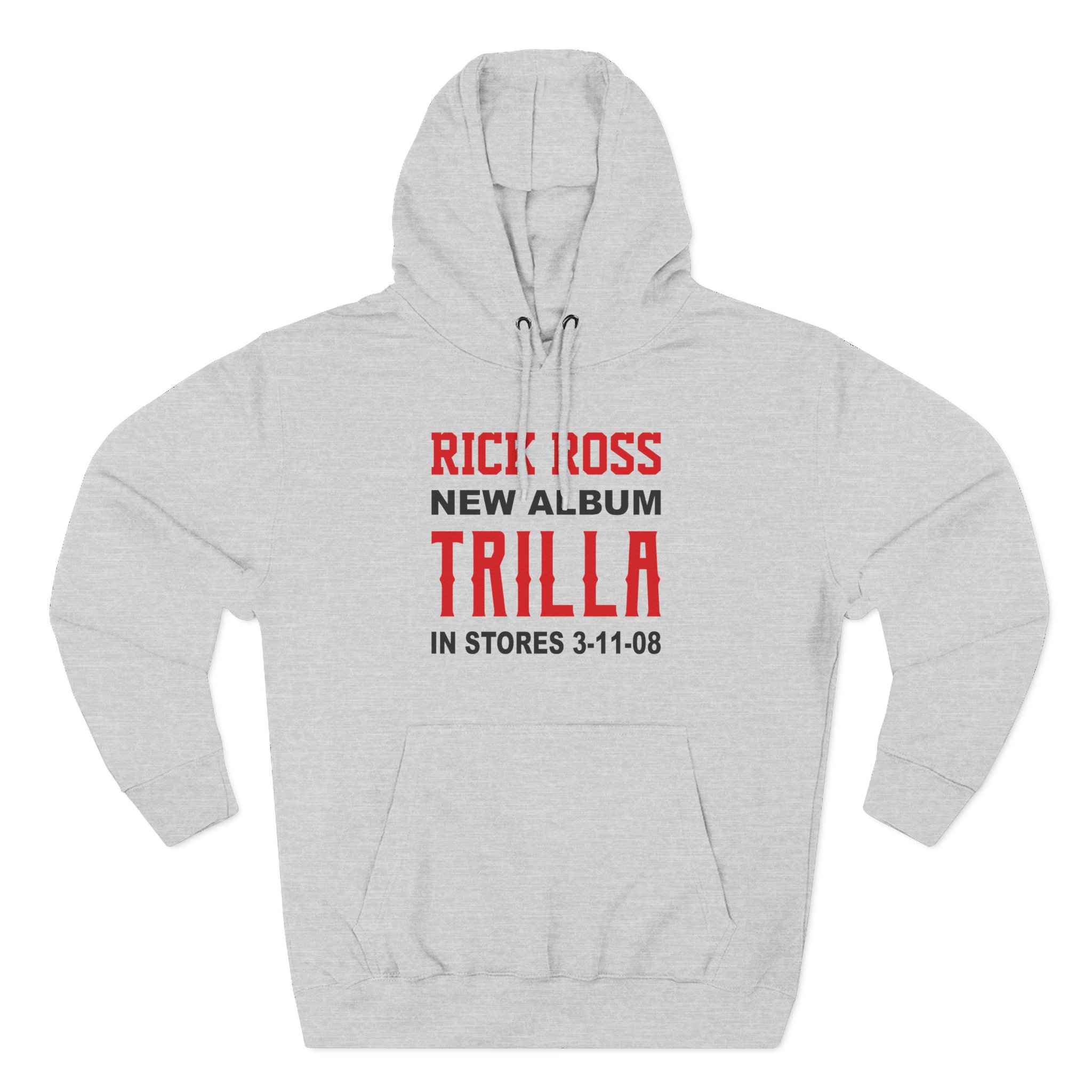 Rick Ross Three-Panel Fleece Hoodie