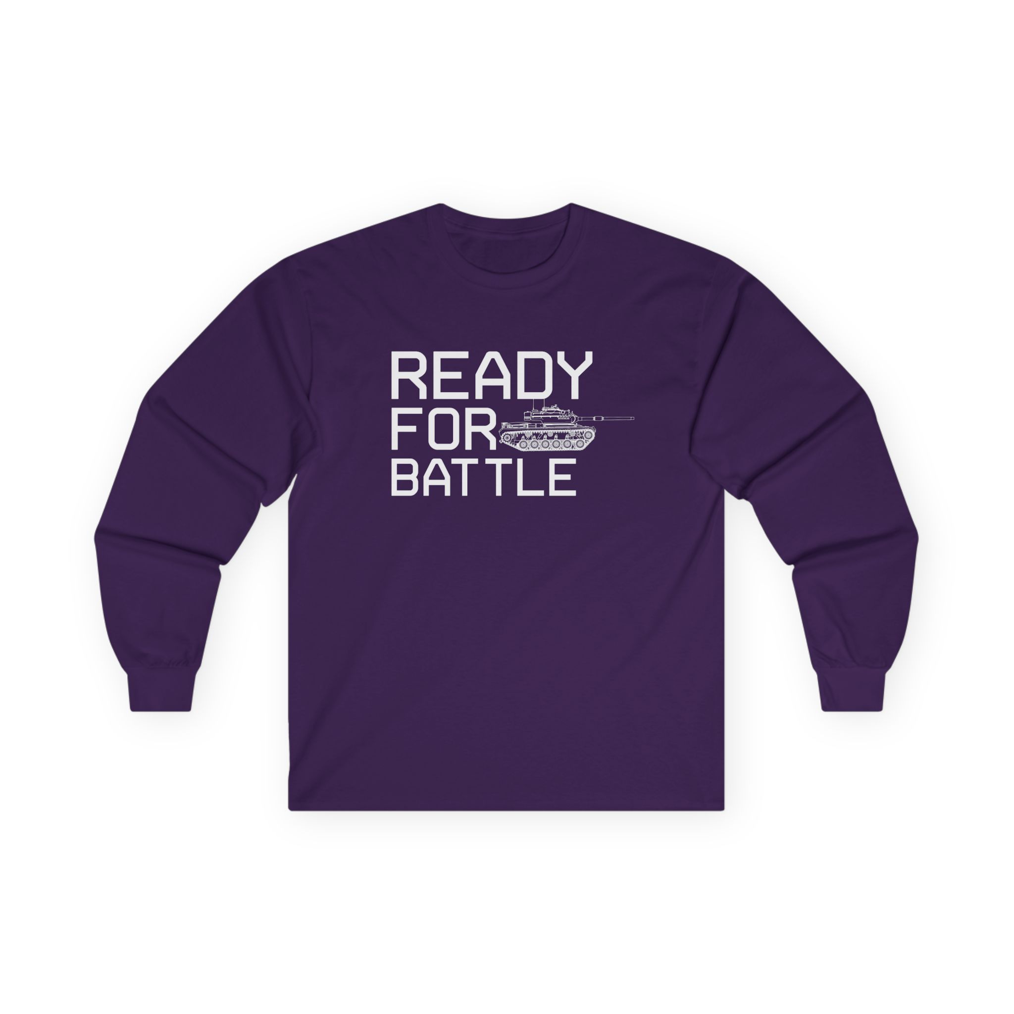 World of Tank Ready for Battle Unisex Ultra Cotton Long Sleeve Tee