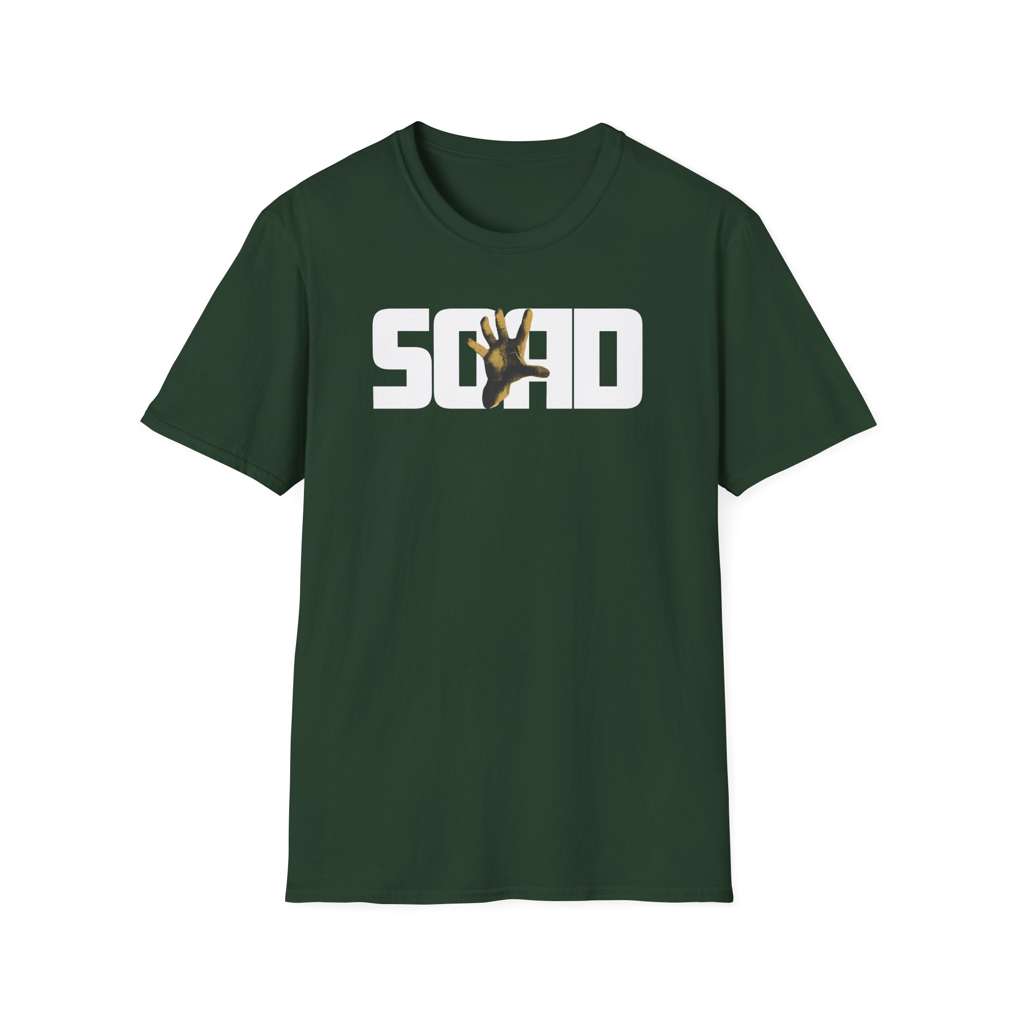 System of a Down Gold Hand Unisex Softstyle T-Shirt