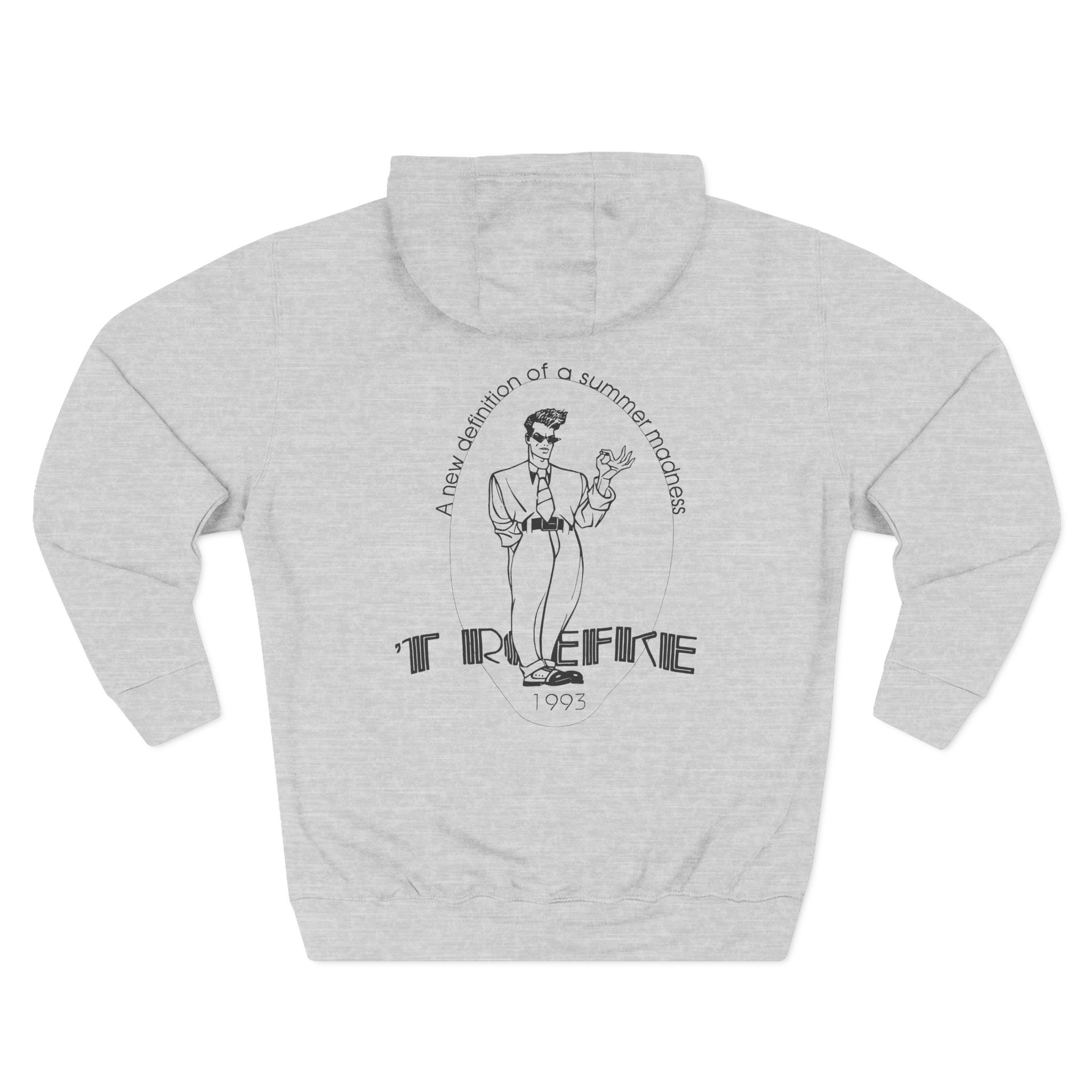 Will Smith 1993 the Fresh Prince Summertime Single Stitch Three-Panel Fleece Hoodie