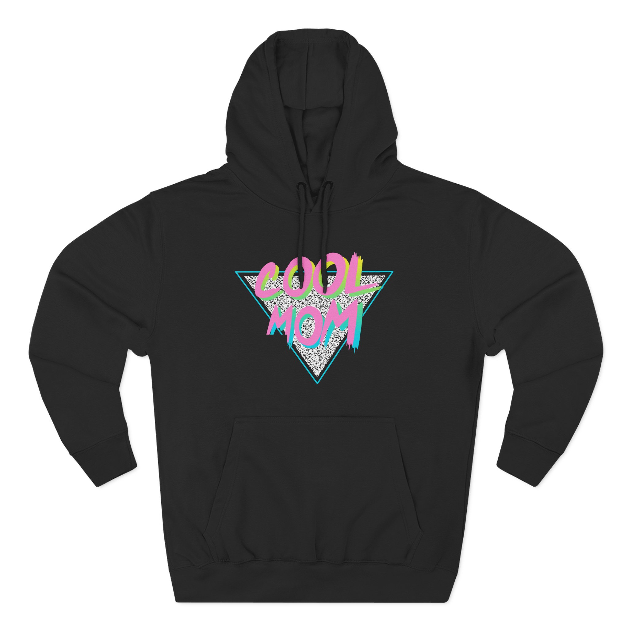 Ymh Cool Mom Three-Panel Fleece Hoodie