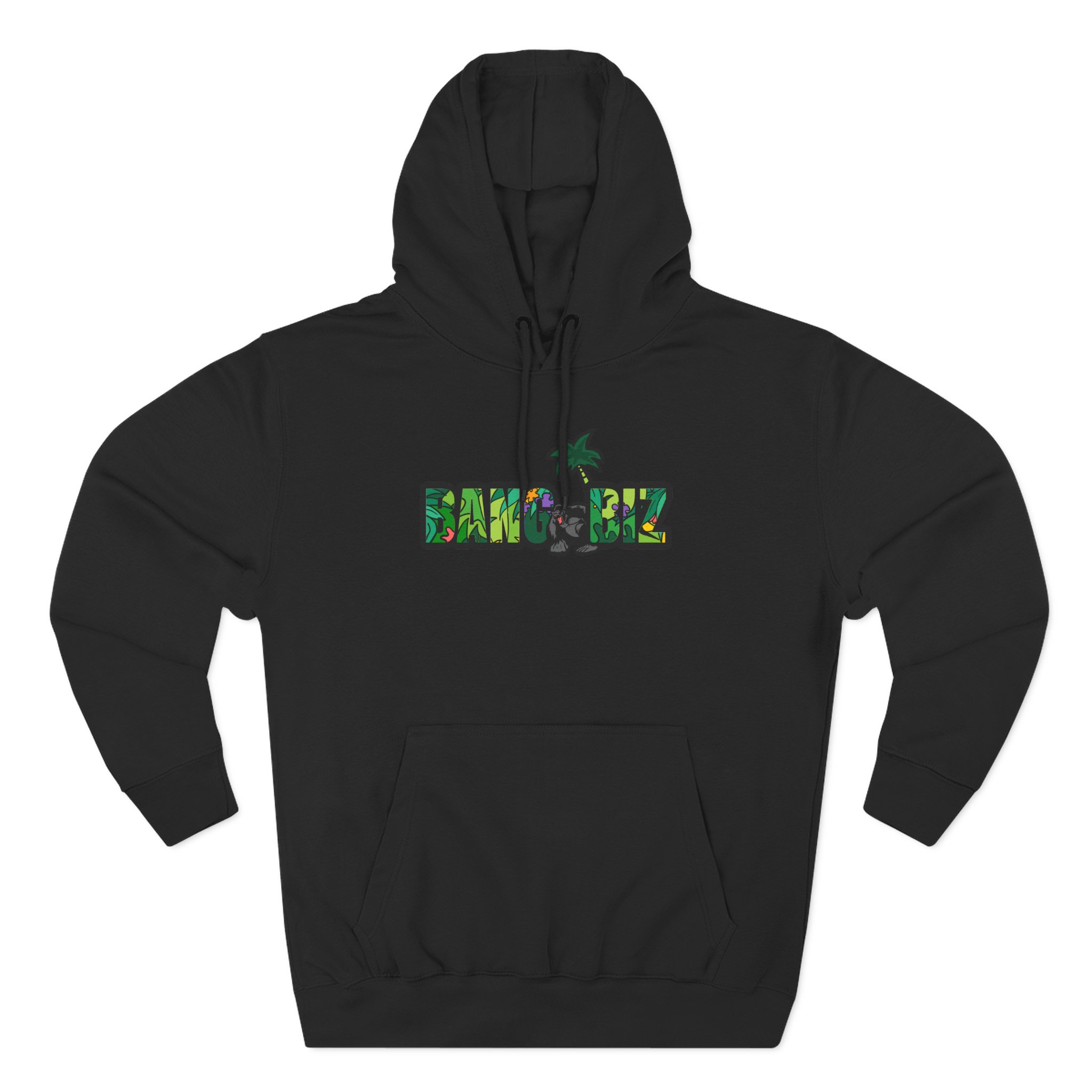 Fredo Bang Bang Biz Logo Three-Panel Fleece Hoodie