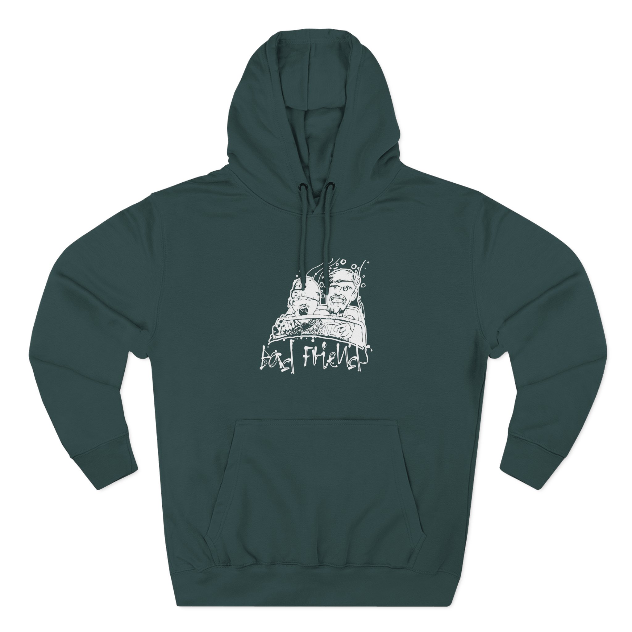 Bad Friends Fear & Loathing Three-Panel Fleece Hoodie