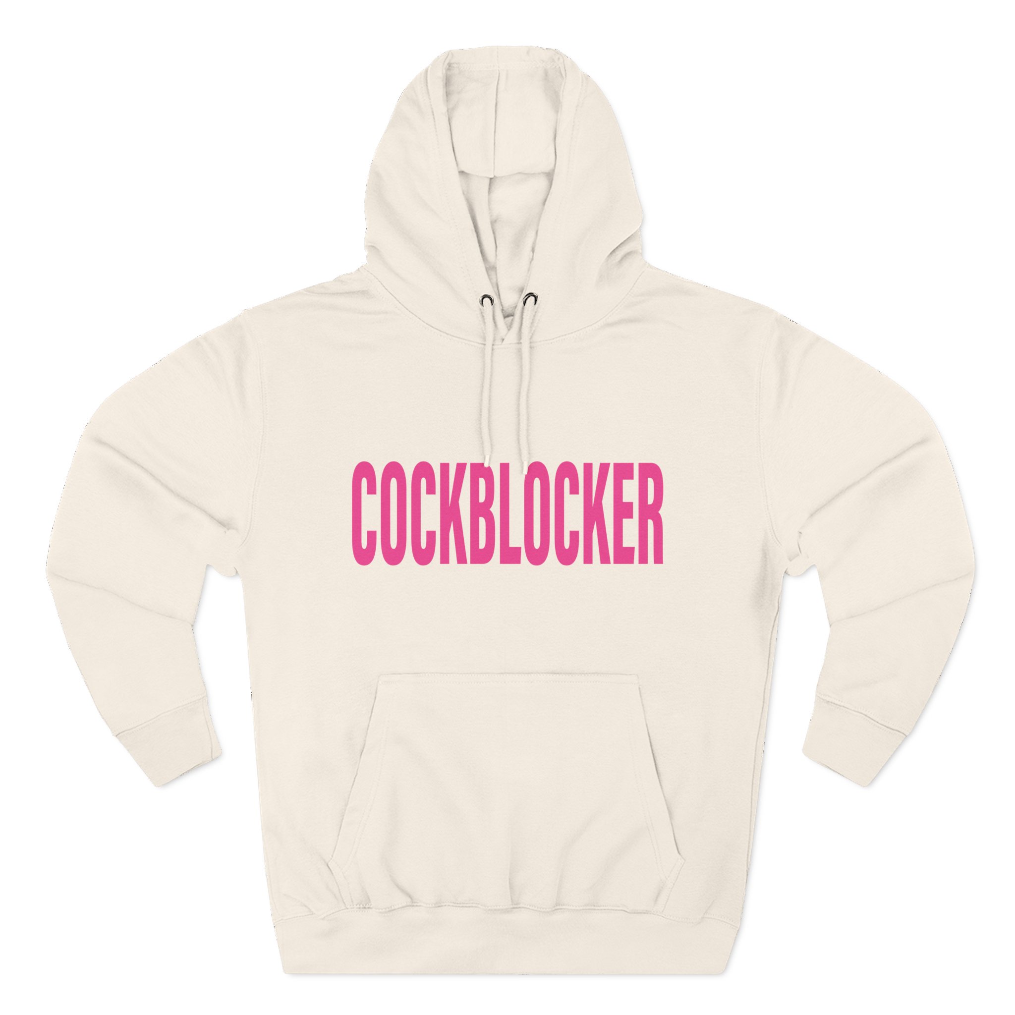 Kim Petras Cockblocker Three-Panel Fleece Hoodie