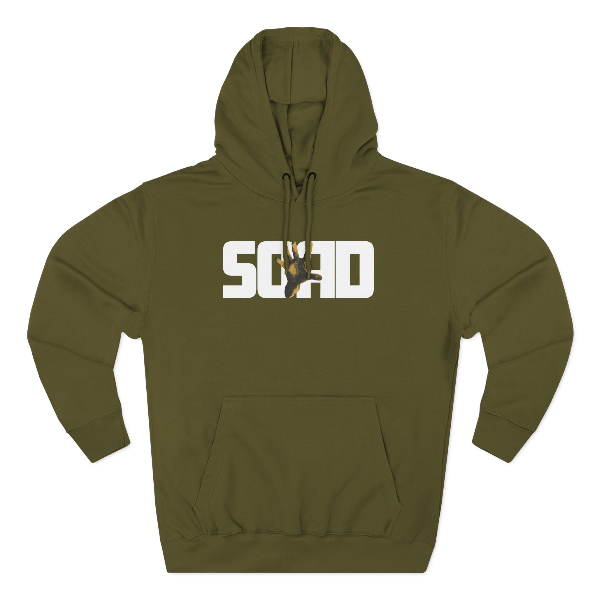 System of a Down Gold Hand Three-Panel Fleece Hoodie