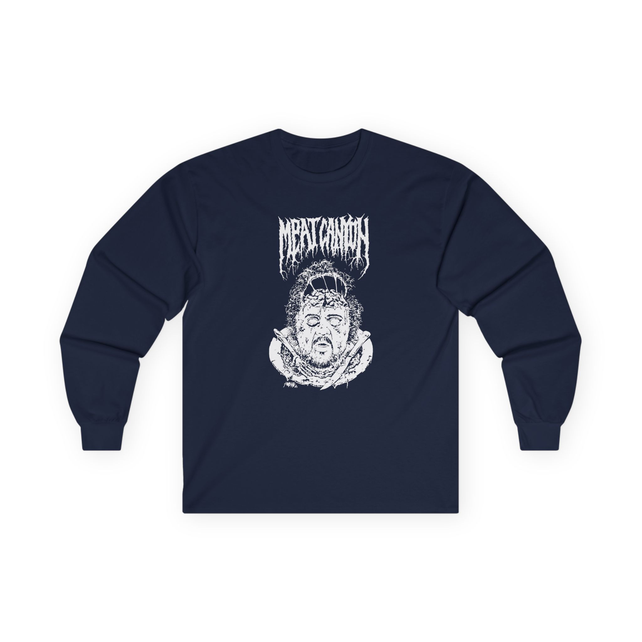 Papa Meat Canyon Brain Food Unisex Ultra Cotton Long Sleeve Tee