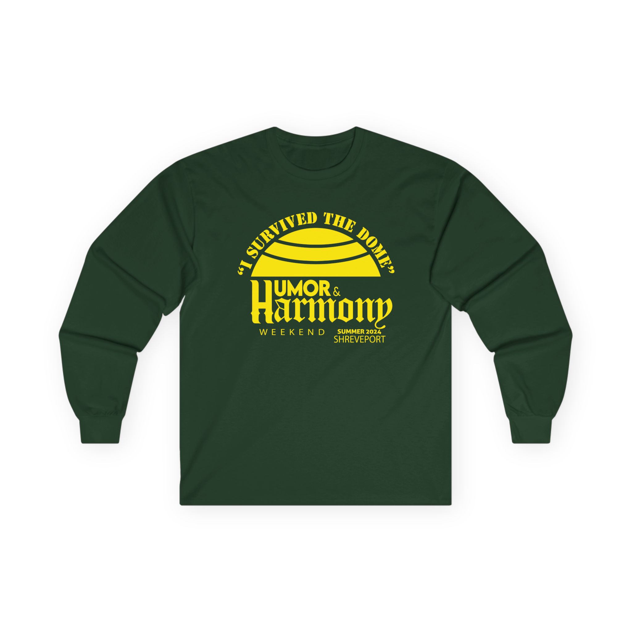 G-unit I Survived the D the Dome Unisex Ultra Cotton Long Sleeve Tee