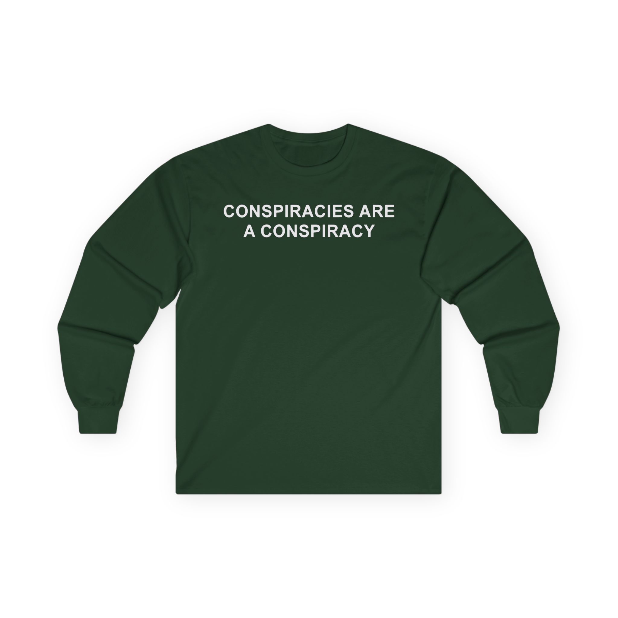 Massive Attack Conspiracies Unisex Ultra Cotton Long Sleeve Tee