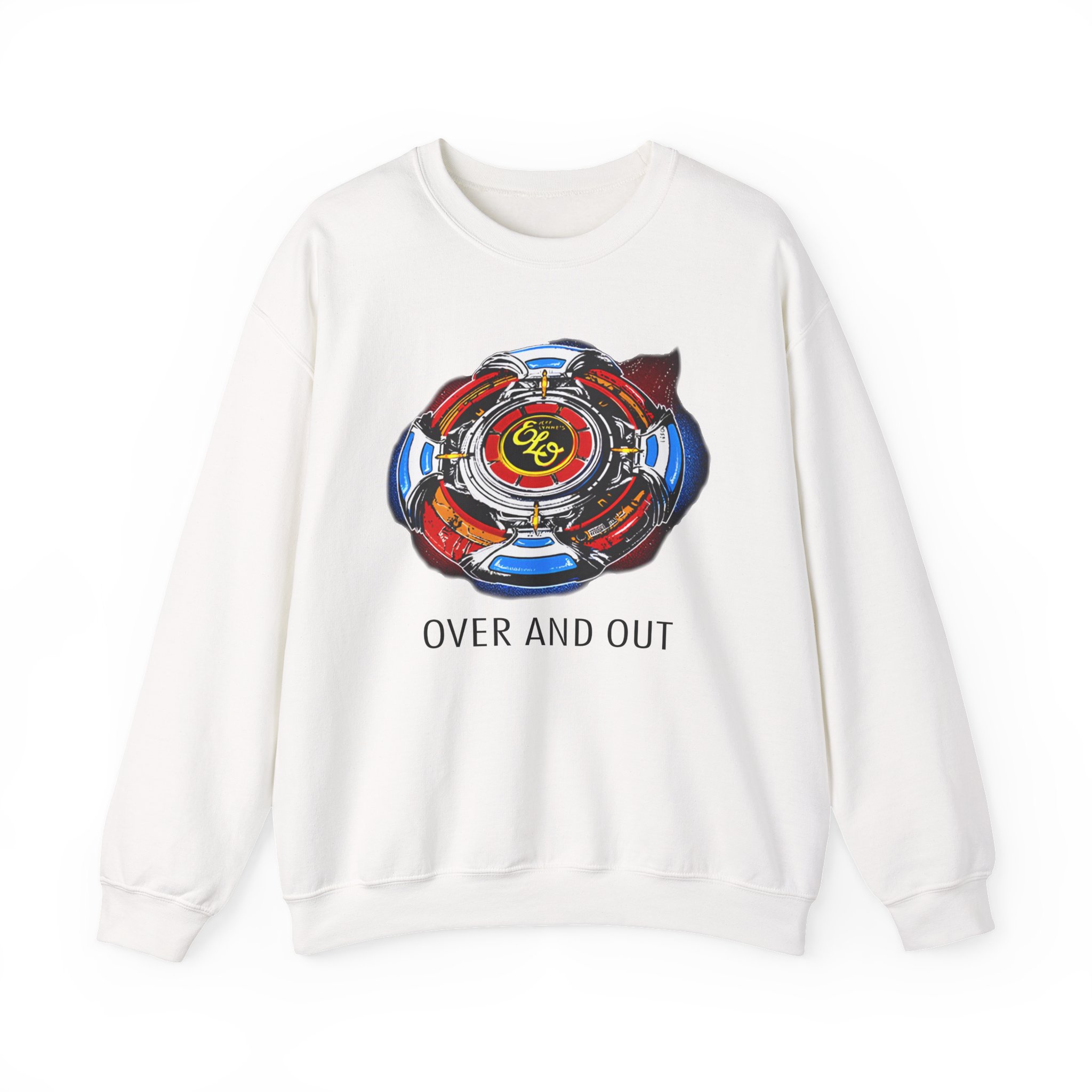 Elo Over and Out Spaceship Unisex Heavy Blendâ„¢ Crewneck Sweatshirt