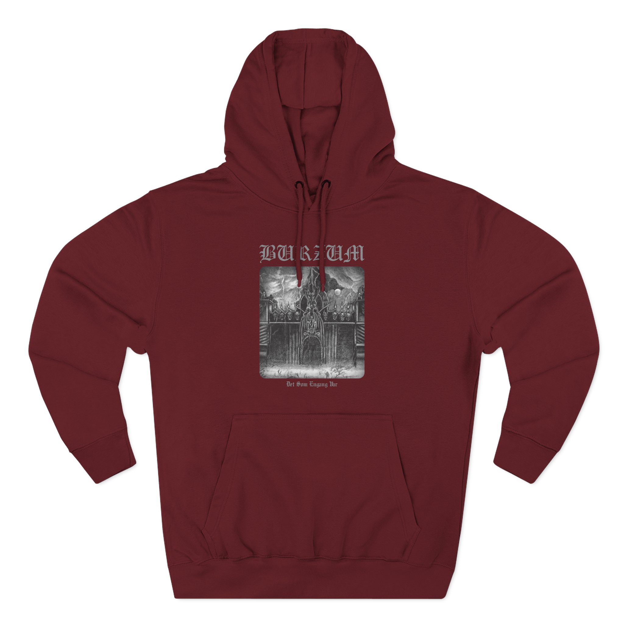 Burzum Det Som Engang Var Three-Panel Fleece Hoodie