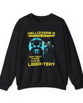 Helldivers Cup of Liber-tea Unisex Heavy Blend™ Crewneck Sweatshirt