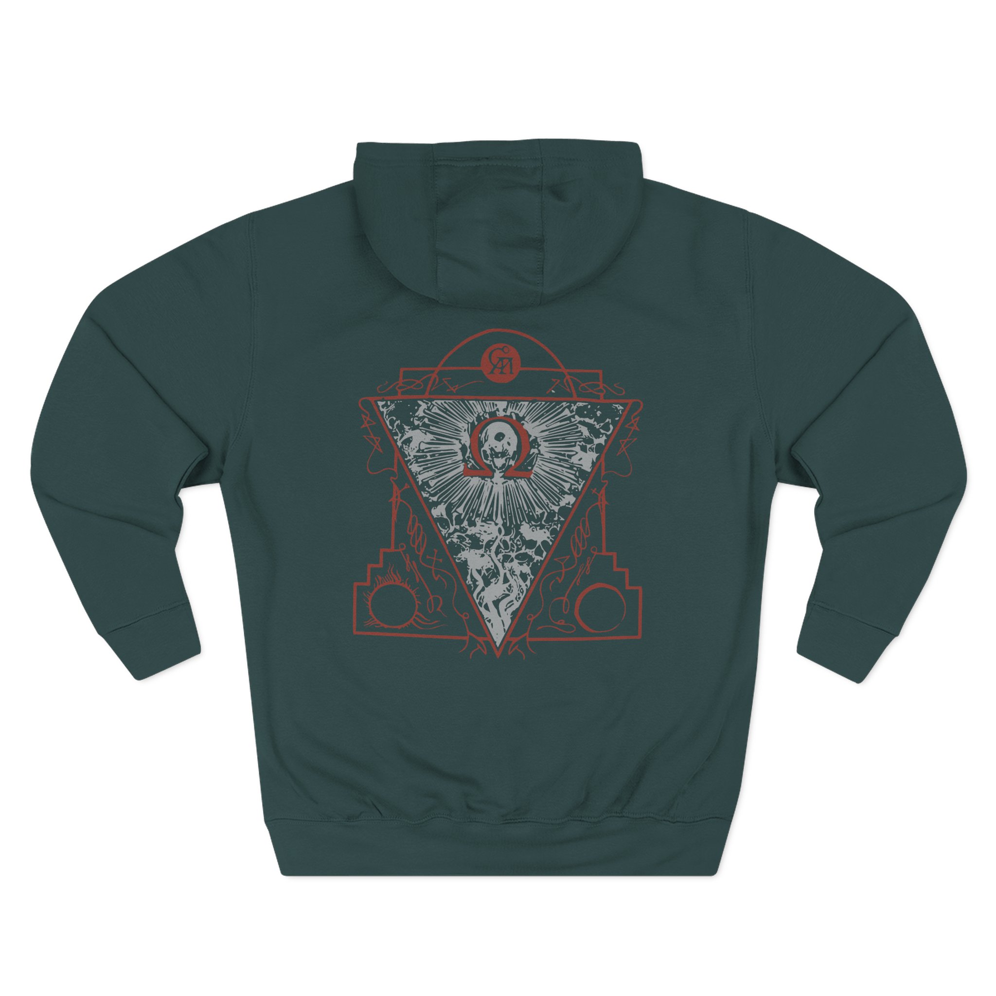 Goatwhore Red Fire Three-Panel Fleece Hoodie