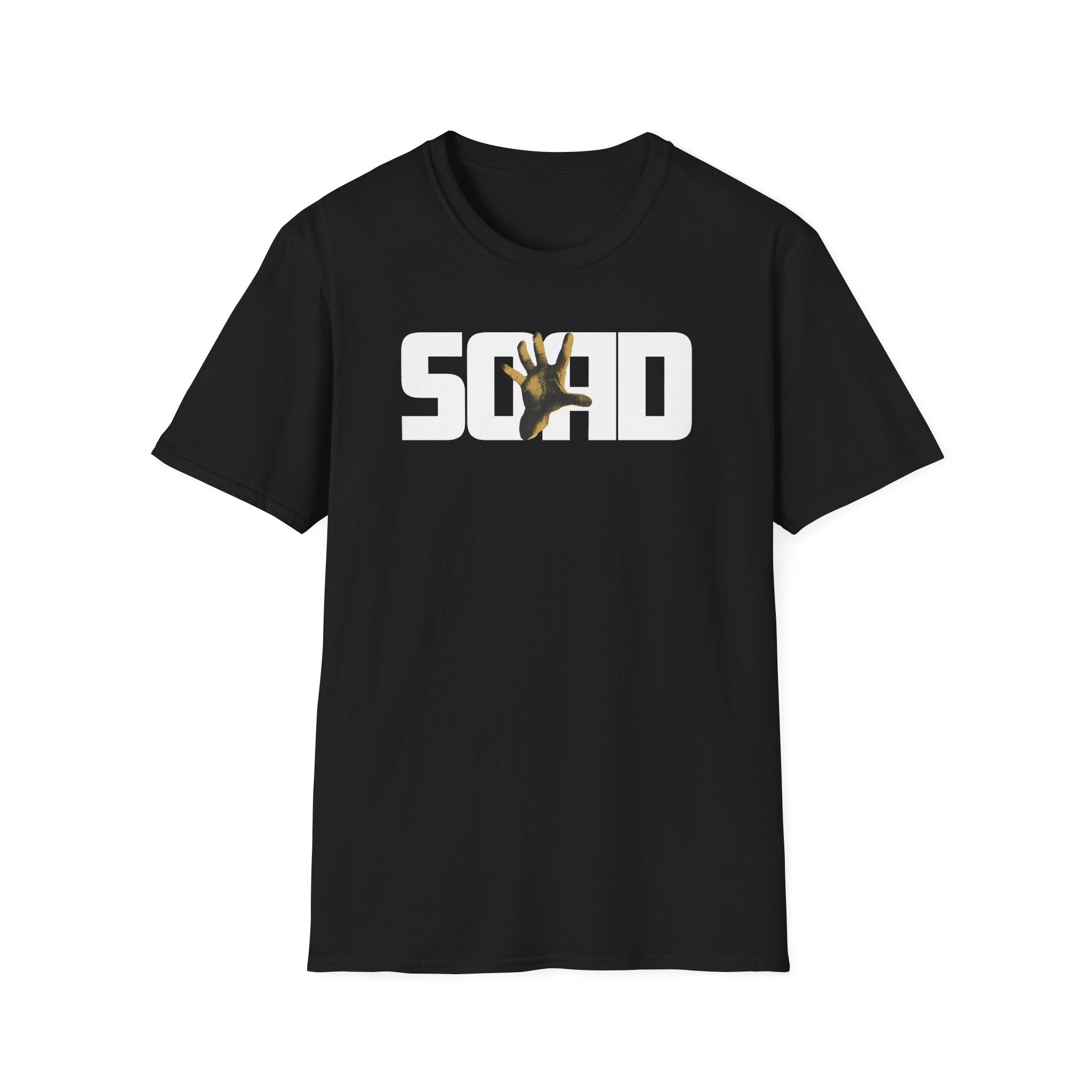 System of a Down Gold Hand Unisex Softstyle T-Shirt