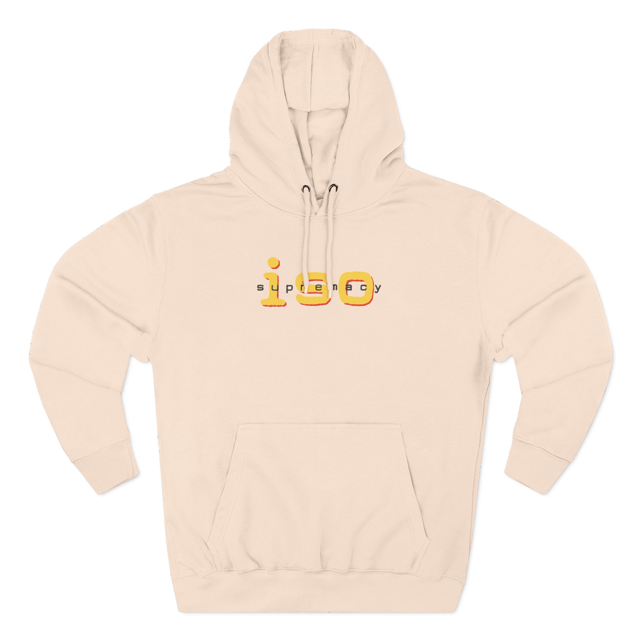 Faiyaz 2 Tone Logo Three-Panel Fleece Hoodie