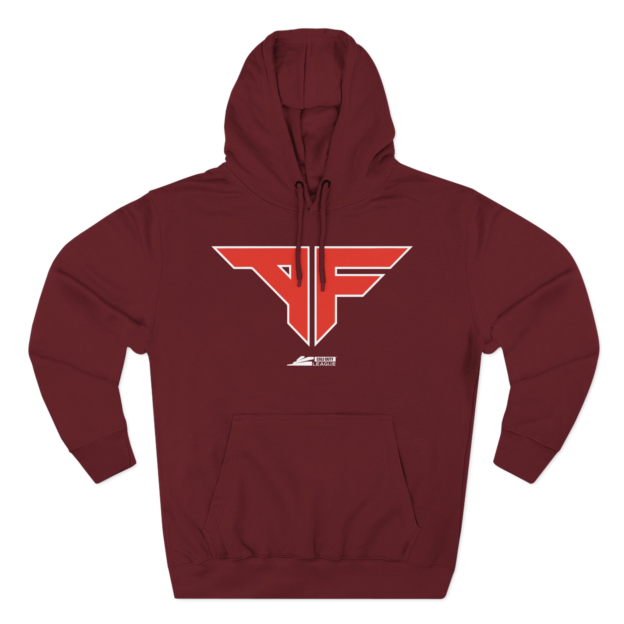 Three-Panel Fleece Hoodie