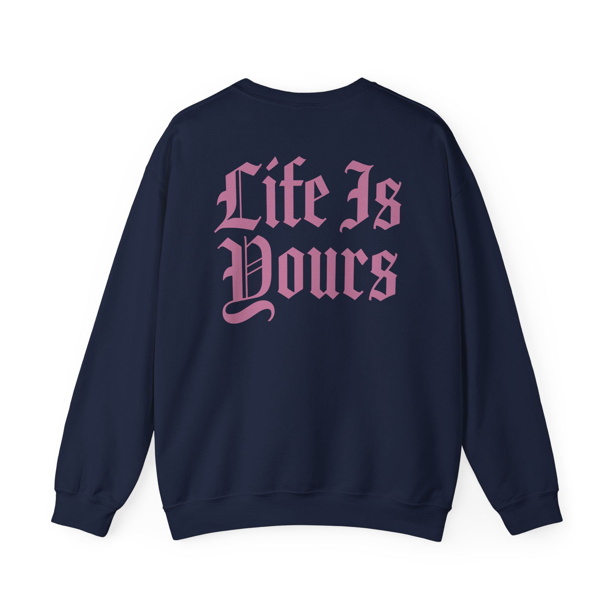 Foals Life is Yours Gothic Logo Unisex Heavy Blendâ„¢ Crewneck Sweatshirt