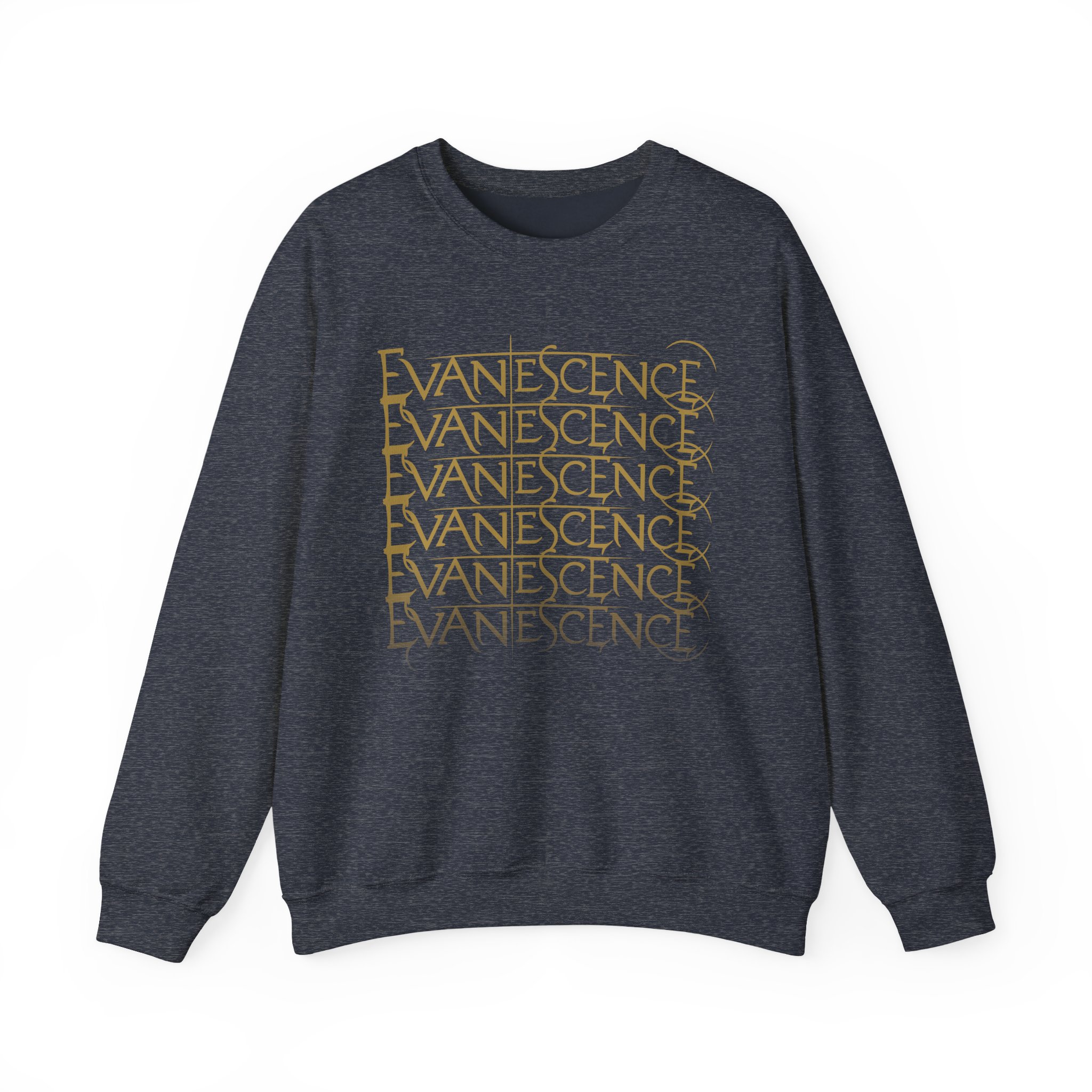 Evanescence Repeat Logo Unisex Heavy Blendâ„¢ Crewneck Sweatshirt