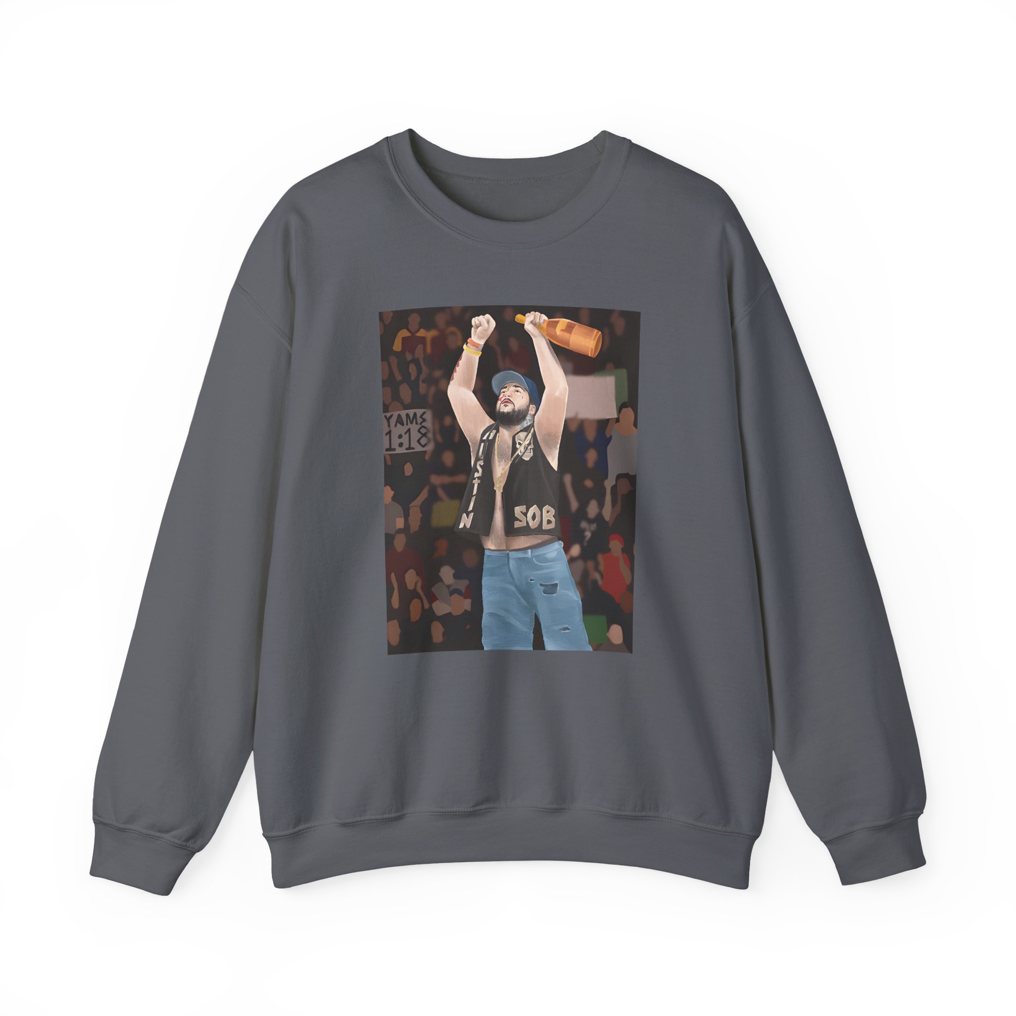 Asap Mob Vlone X Asap Yams Unisex Heavy Blendâ„¢ Crewneck Sweatshirt