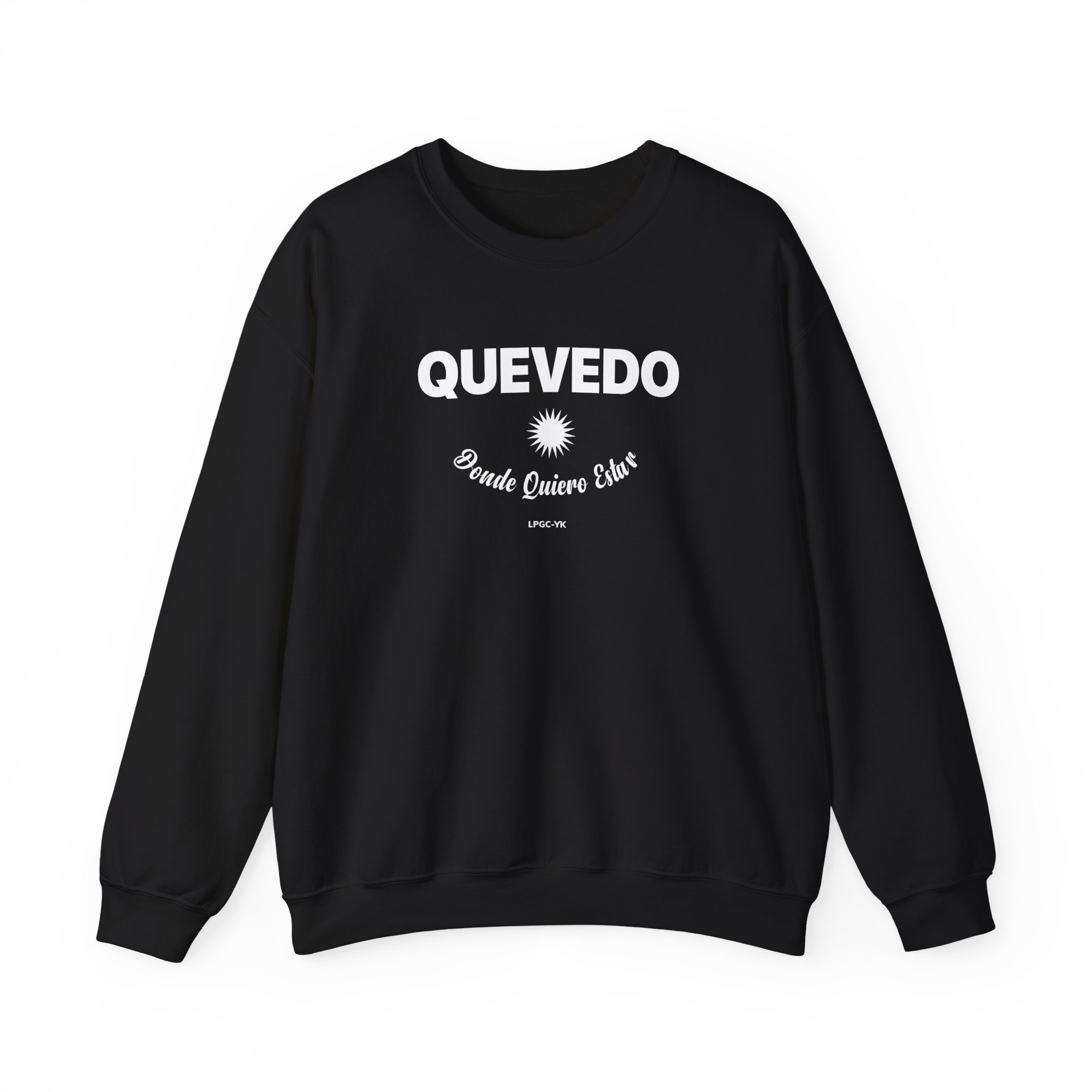 Quevedo Donde Quiero Estar Unisex Heavy Blendâ„¢ Crewneck Sweatshirt