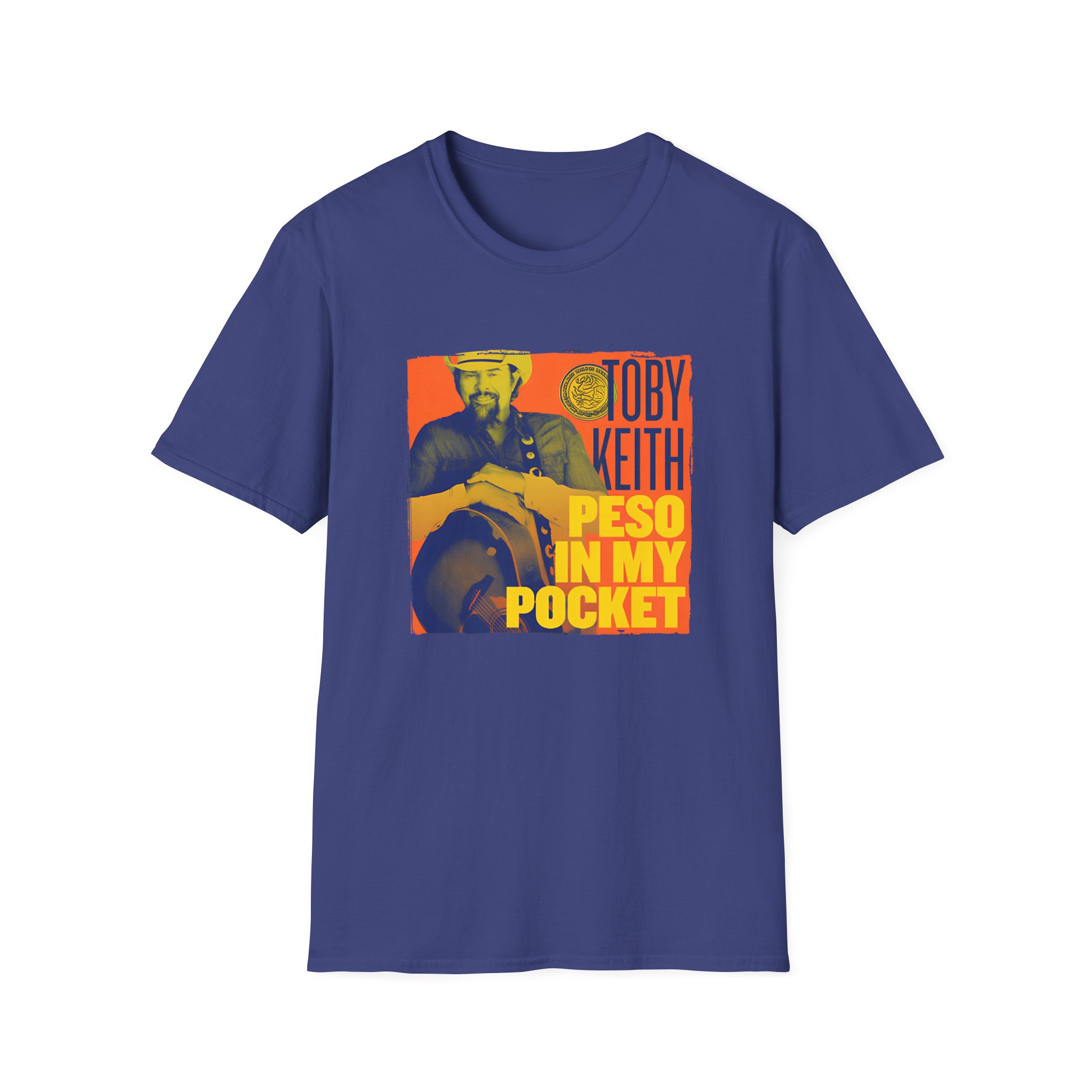 Toby Keith Peso in My Pocket Unisex Softstyle T-Shirt