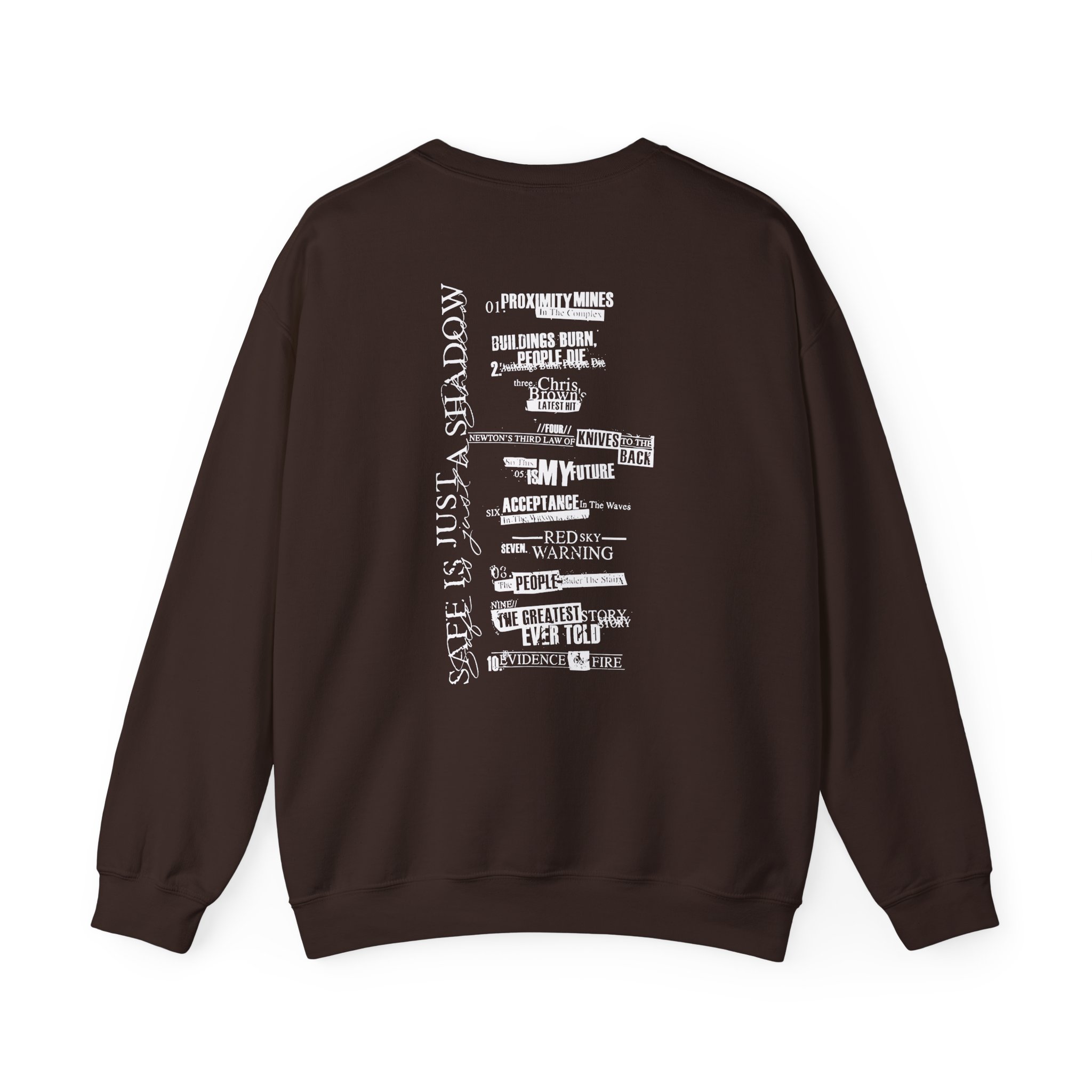 Ice Nine Kills Safe is Just a Shadow Unisex Heavy Blendâ„¢ Crewneck Sweatshirt