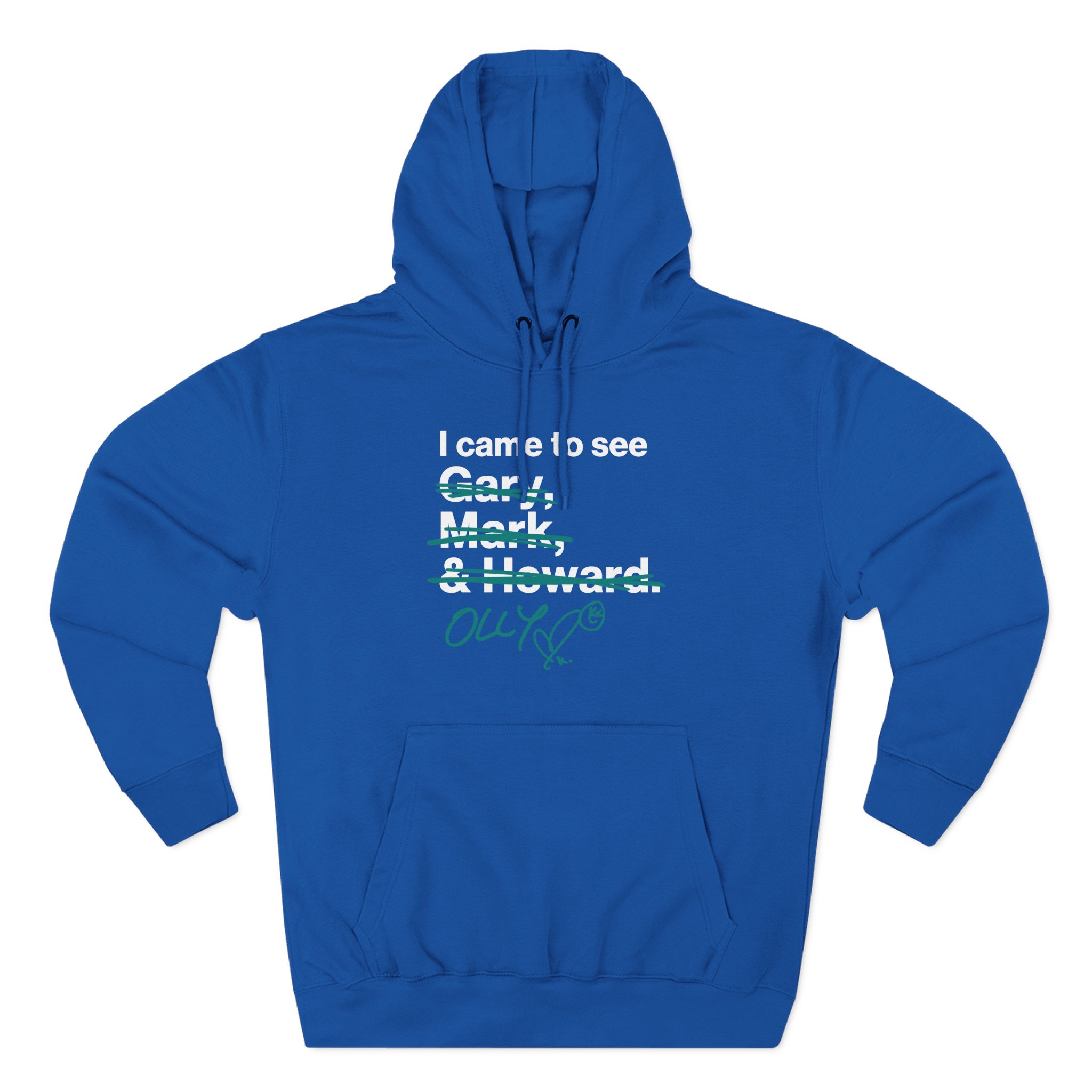 Olly Murs I Came To See Three-Panel Fleece Hoodie
