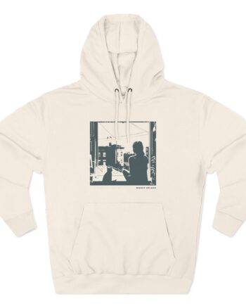Ghost Atlas Dust of the Human Shape Three-Panel Fleece Hoodie