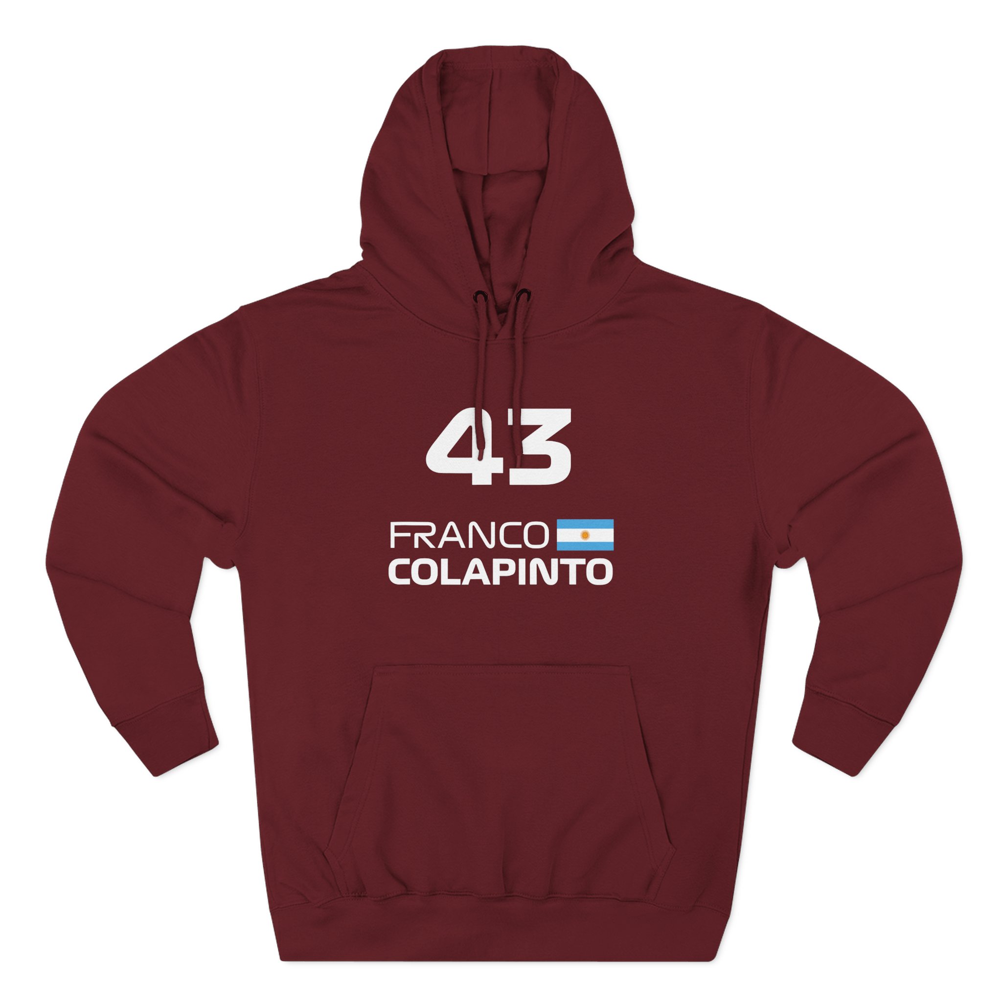 Franco Colapinto Three-Panel Fleece Hoodie