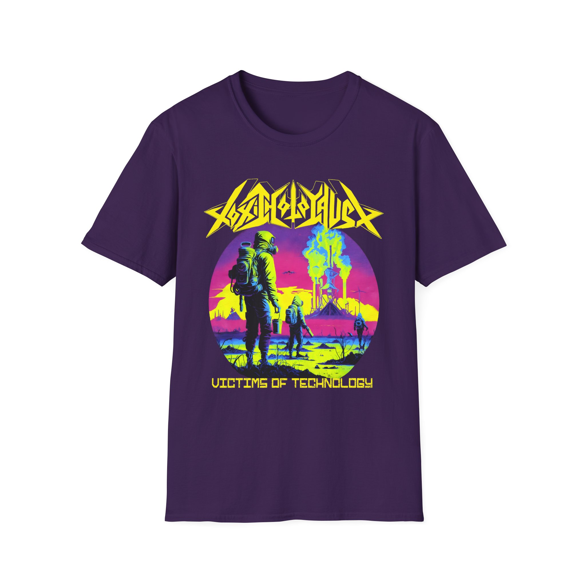 Toxic Holocaust Victims of Technology Unisex Softstyle T-Shirt
