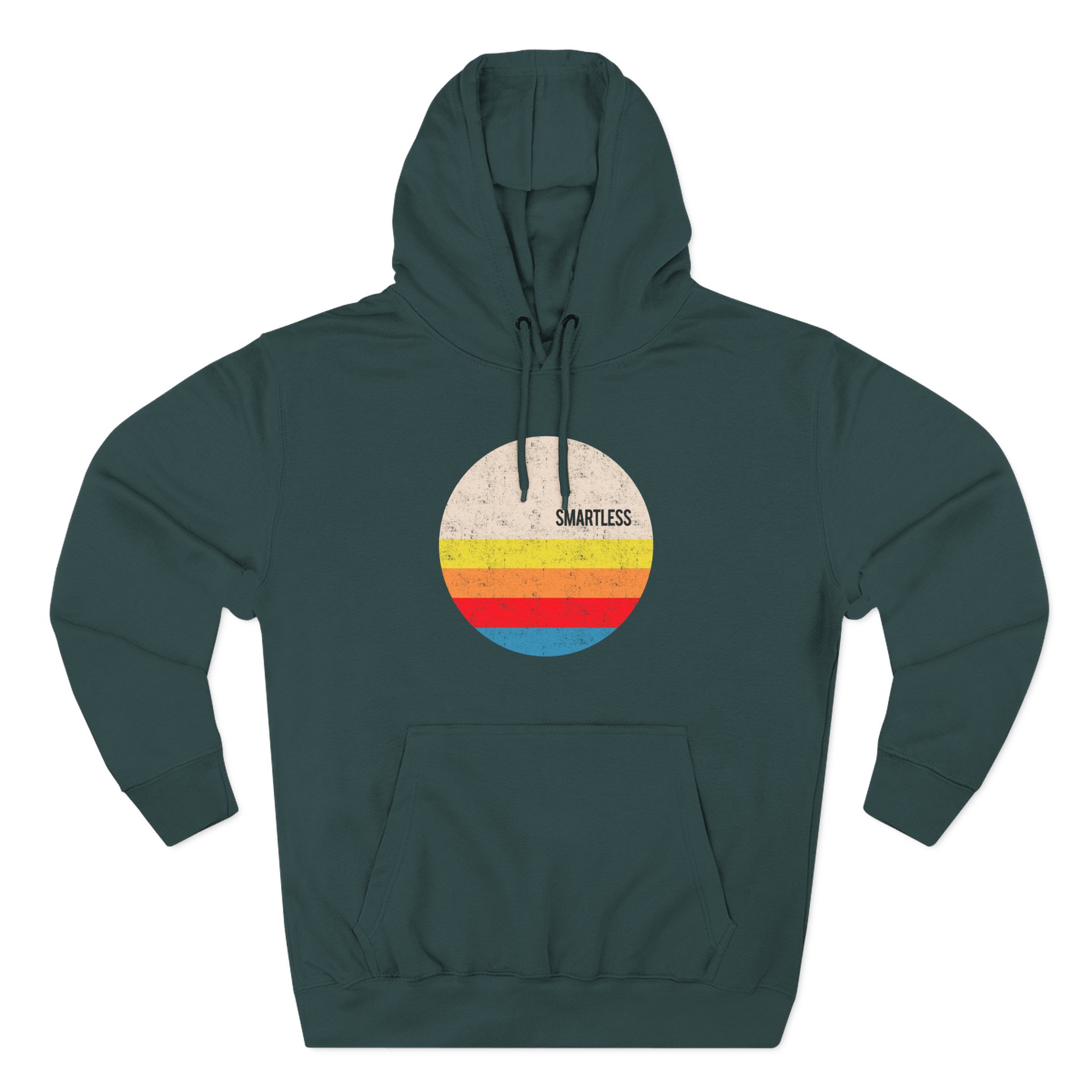Smartless Three-Panel Fleece Hoodie