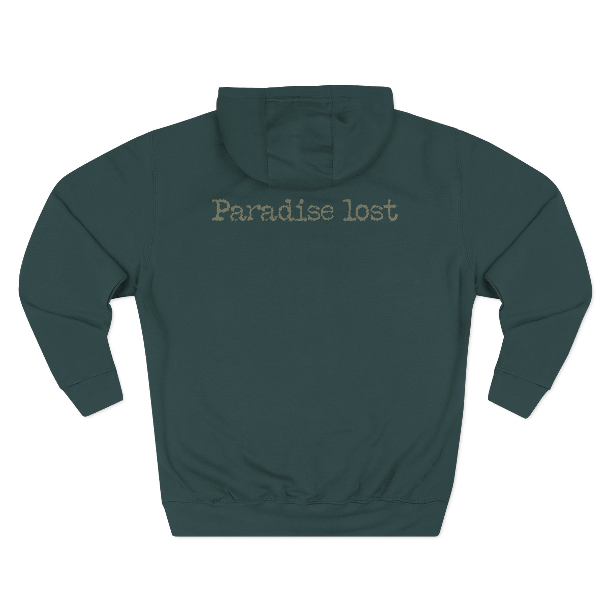 Lost Paradise Gothic Three-Panel Fleece Hoodie