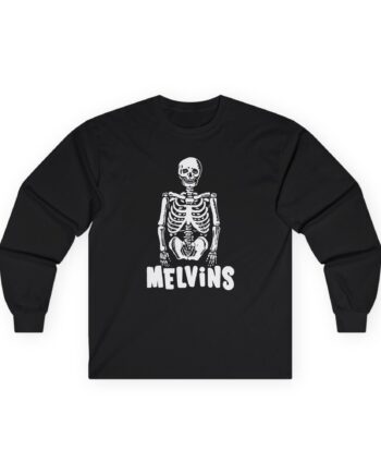 Melvins Skeleton Logo Unisex Ultra Cotton Long Sleeve Tee