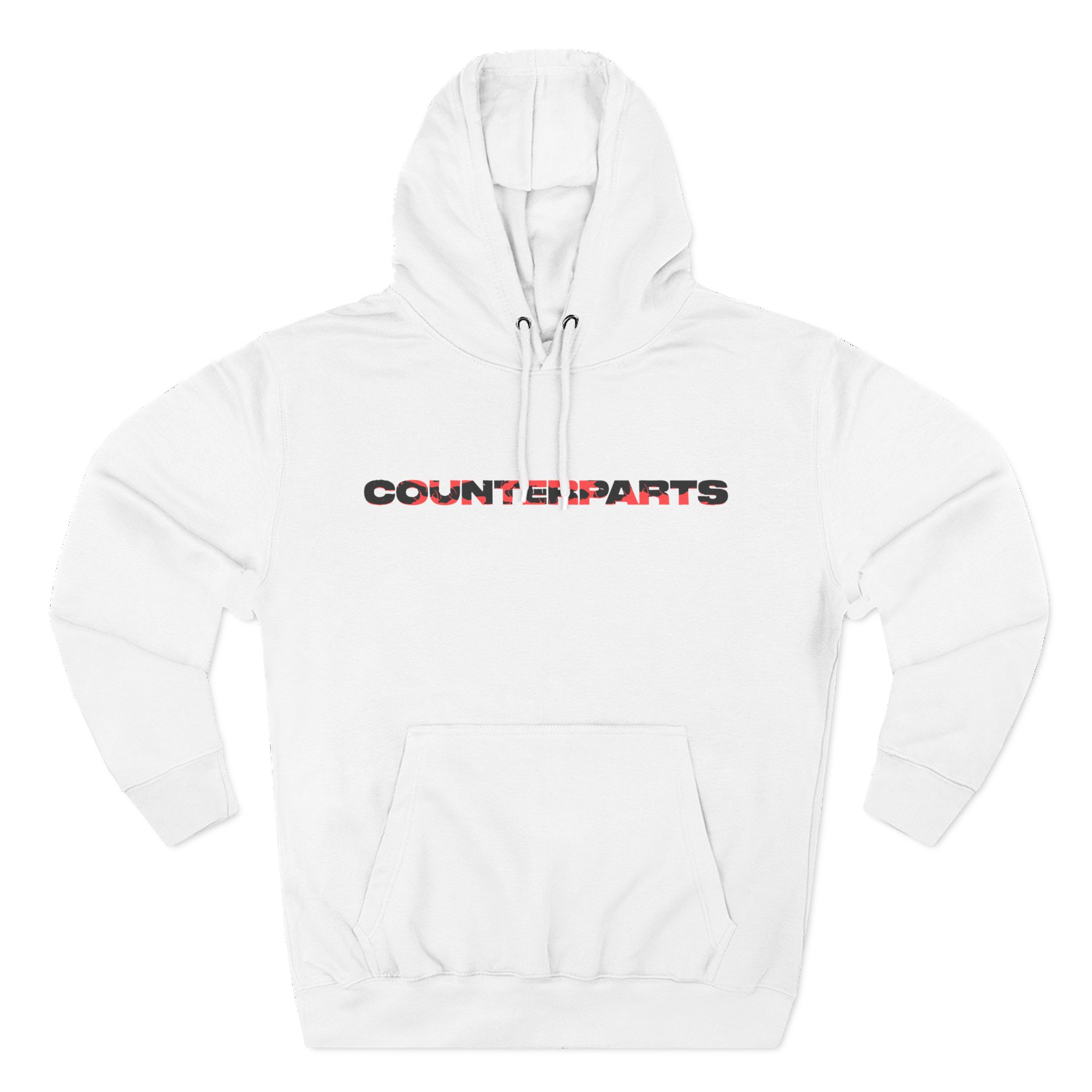 Counterparts Three-Panel Fleece Hoodie