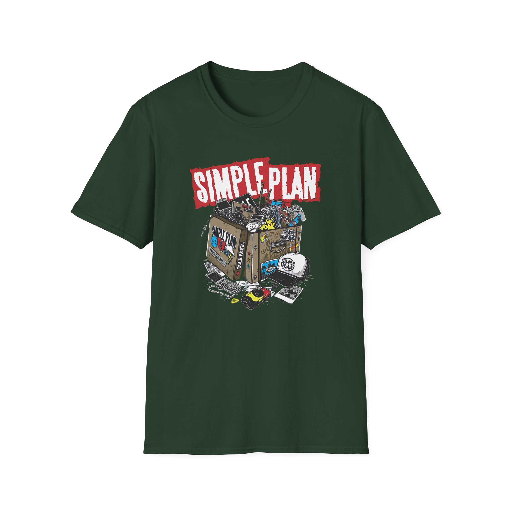 Simple Plan Souvenir Unisex Softstyle T-Shirt