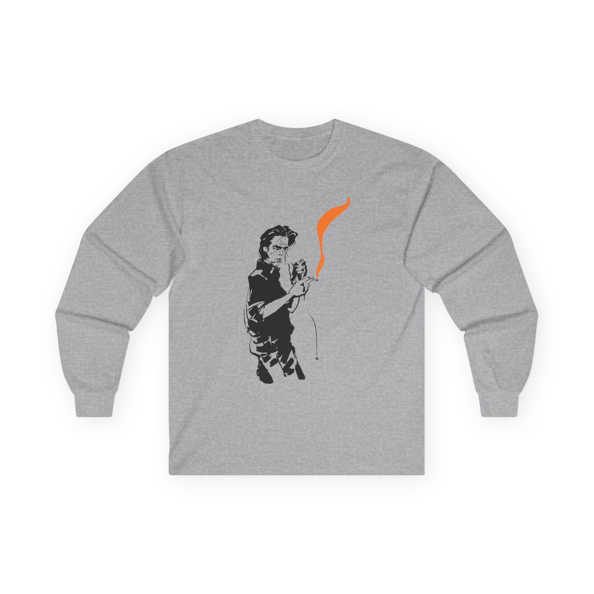 Nick Cave Smoking Unisex Ultra Cotton Long Sleeve Tee