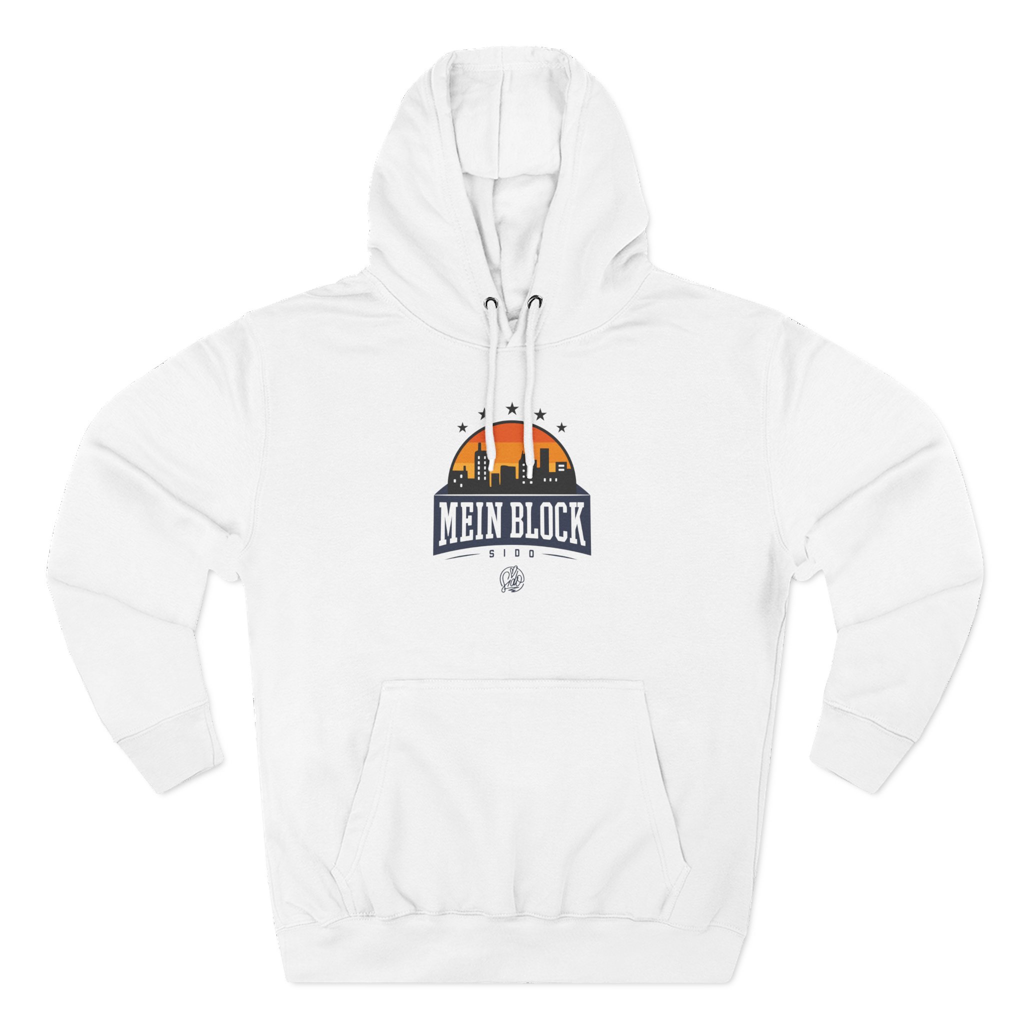 Sido Three-Panel Fleece Hoodie