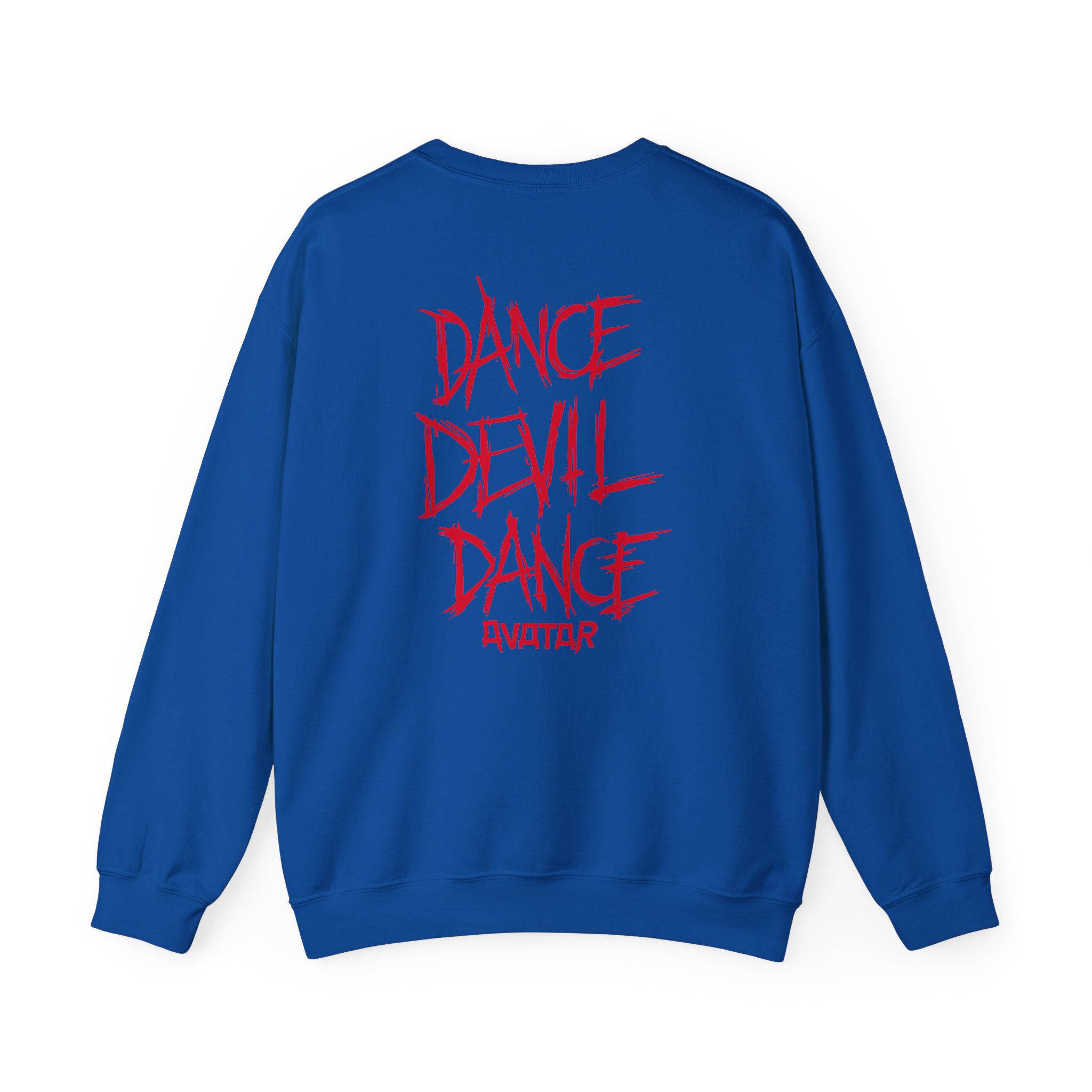 Avatar Band Dance Devil Dance Emblem Baseball Unisex Heavy Blendâ„¢ Crewneck Sweatshirt