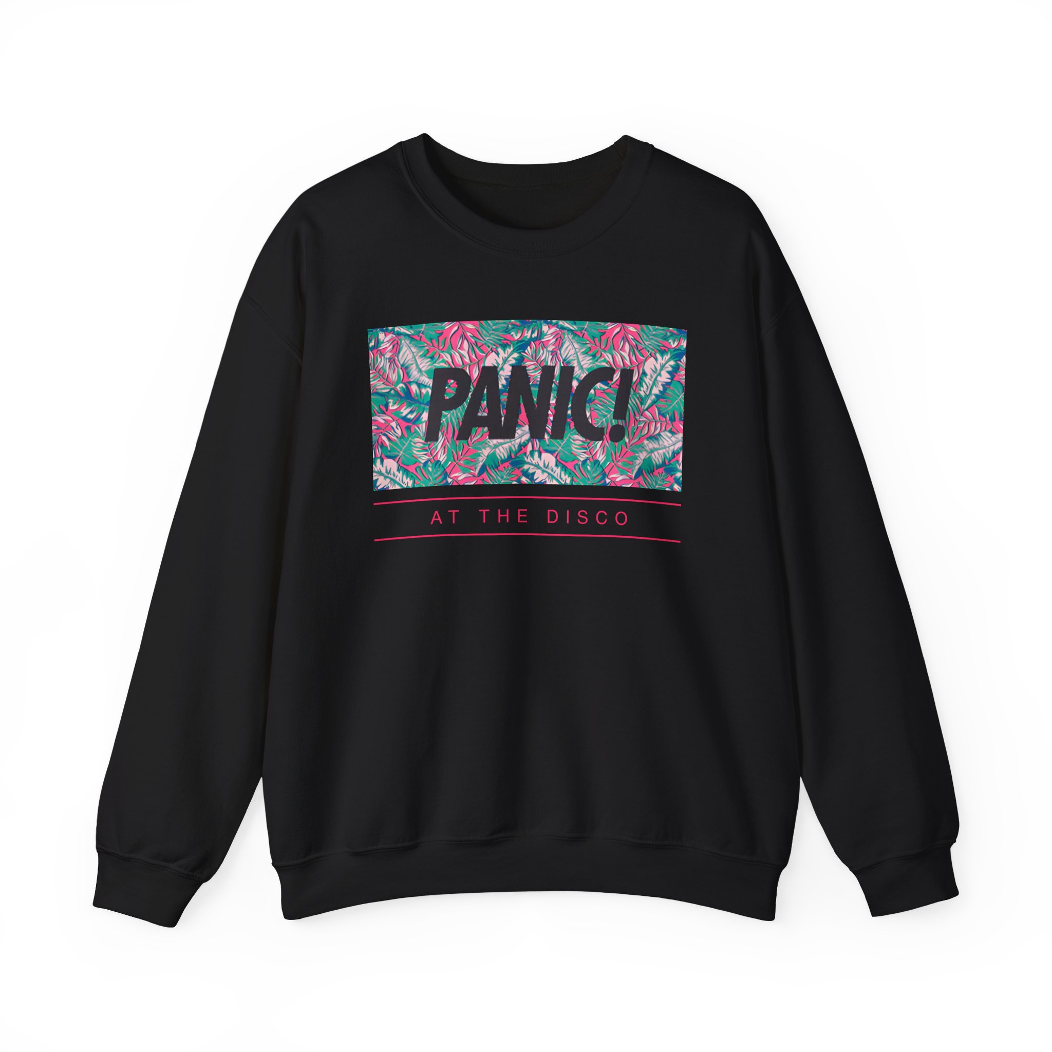 Panic at the Disco Floral Unisex Heavy Blendâ„¢ Crewneck Sweatshirt