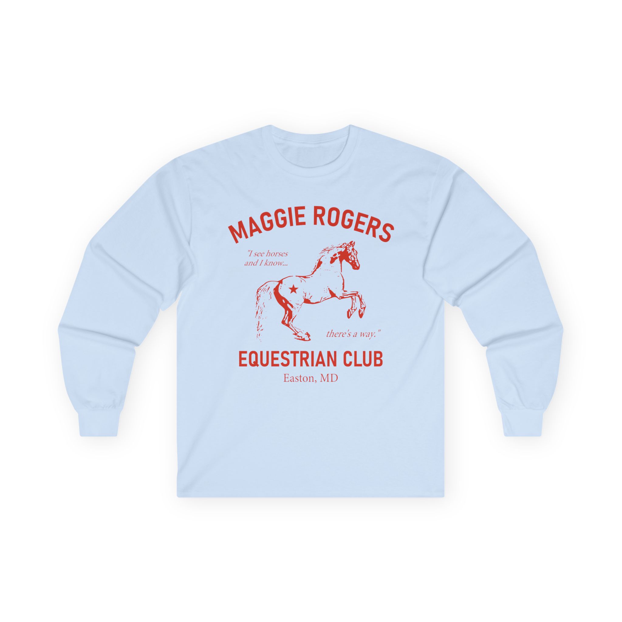 Maggie Rogers Equestrian Club Unisex Ultra Cotton Long Sleeve Tee